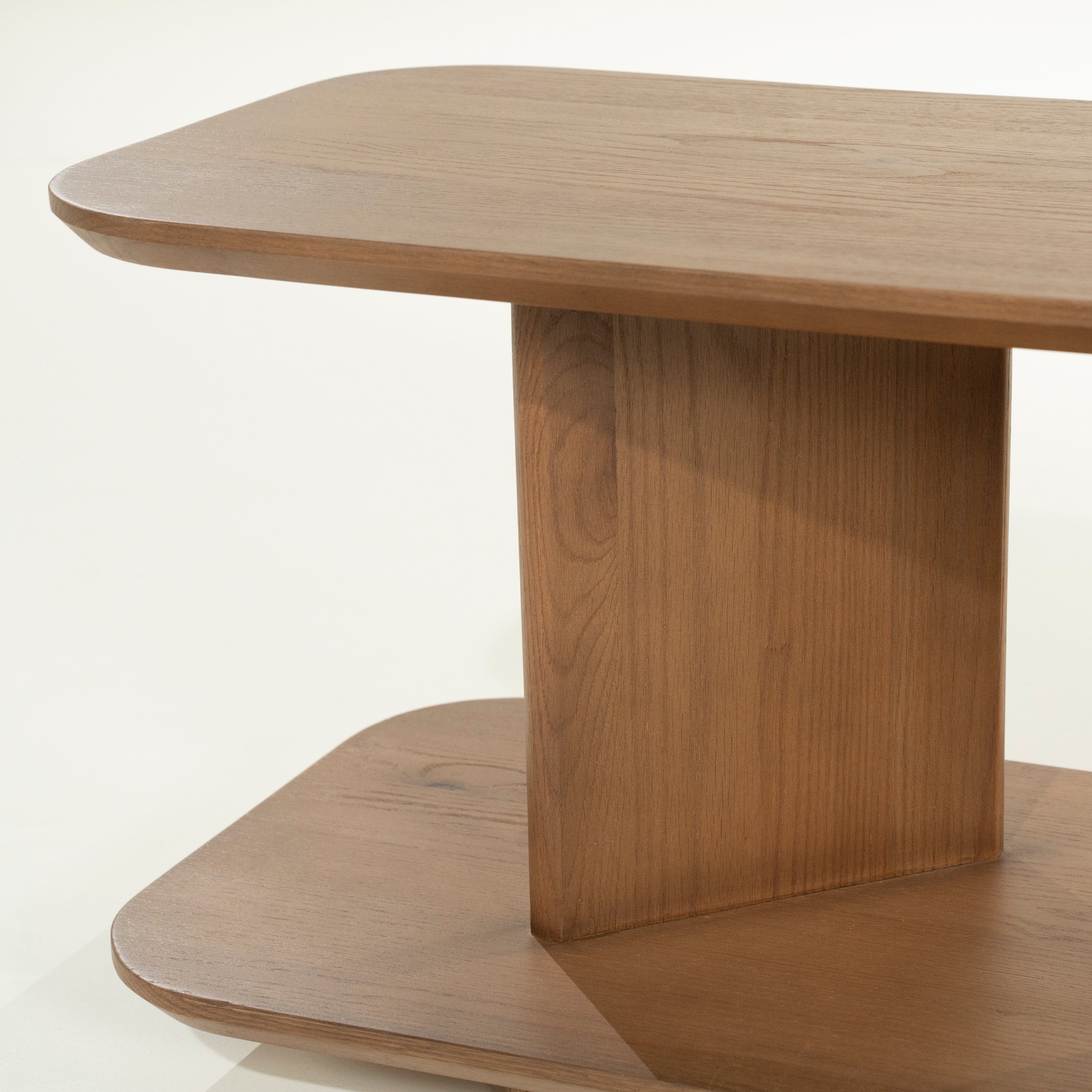 Boční stolek TY tmavé dubové dřevo