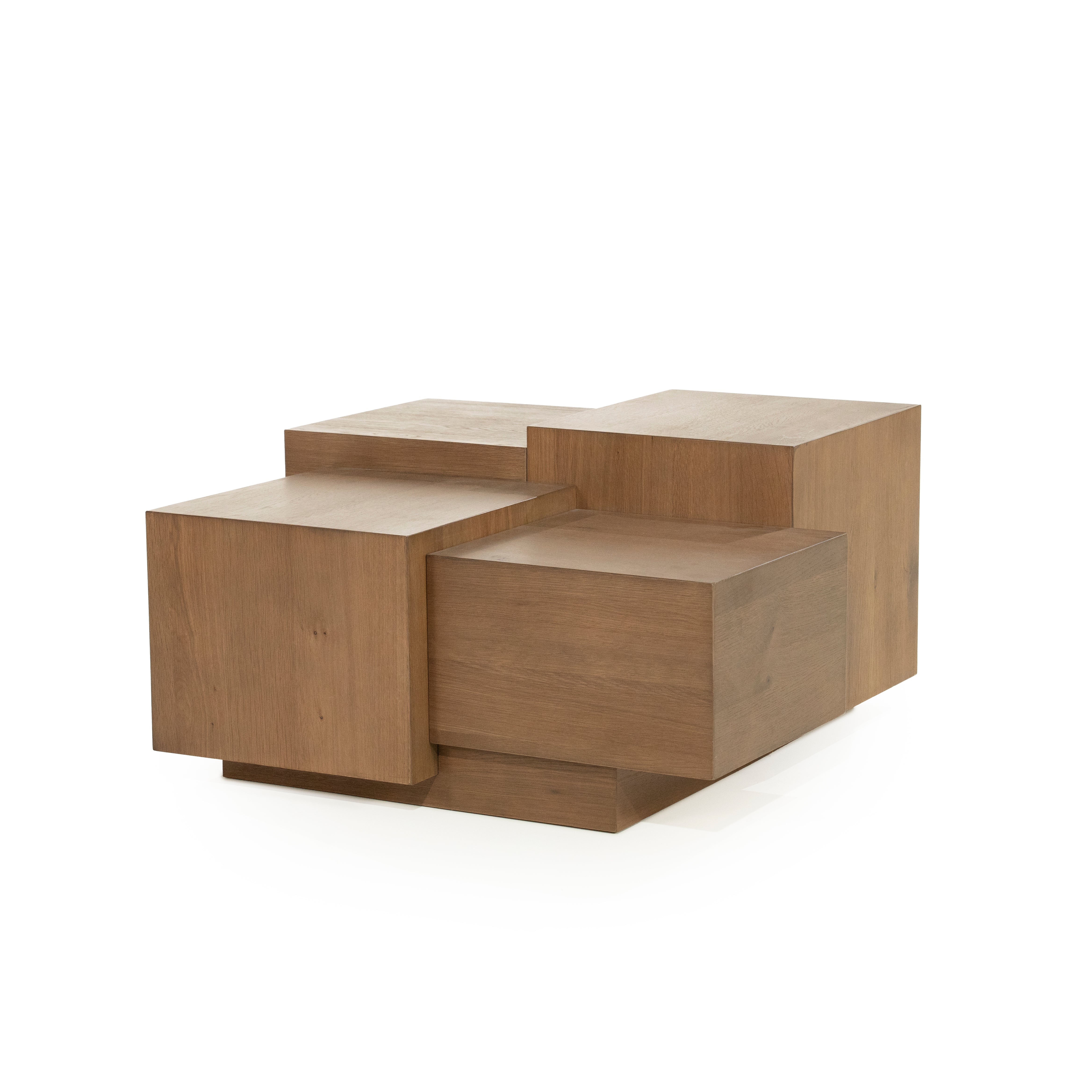 QUINTEN Dark Oak Veneer Coffee Table