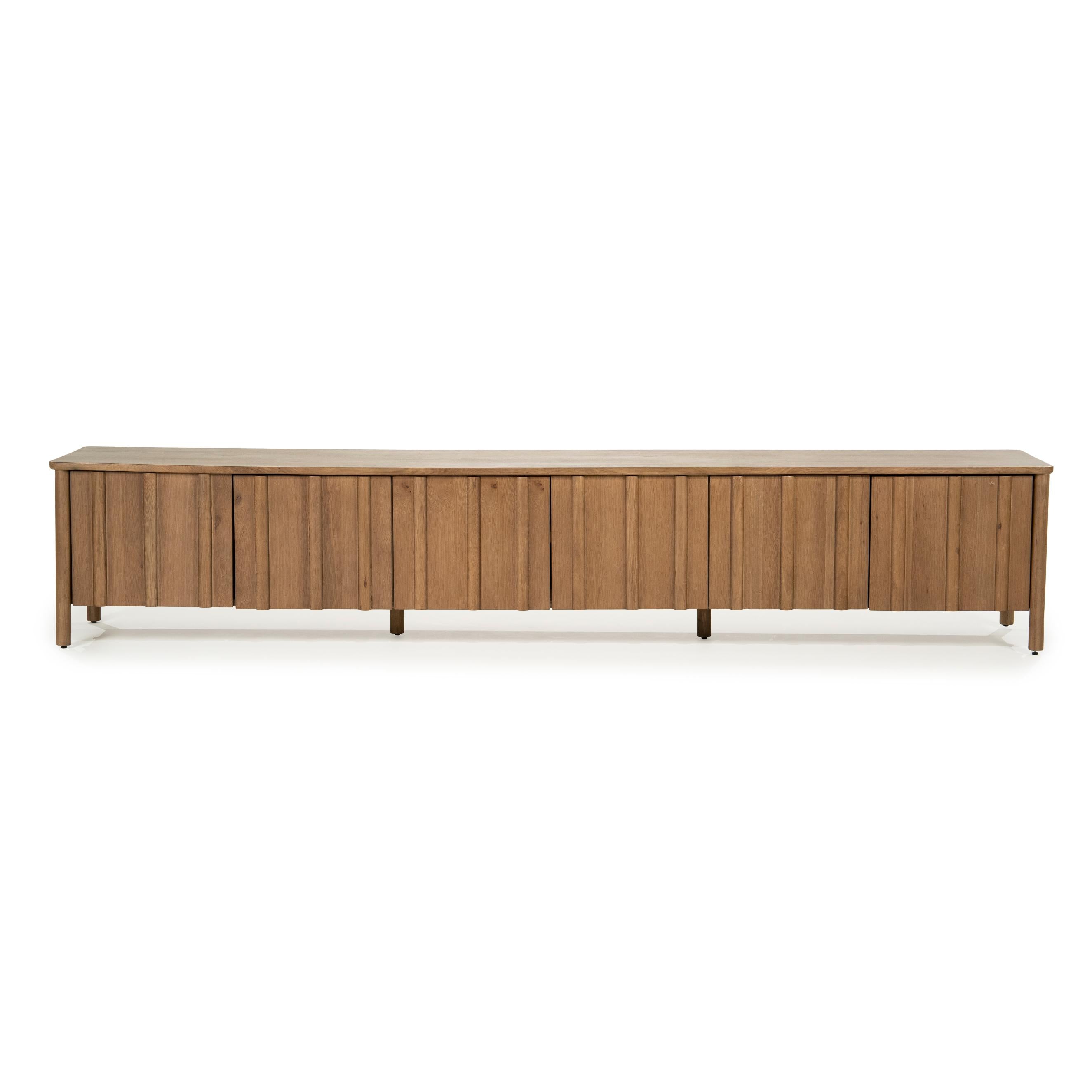 JAKE TV Cabinet dark oak wood