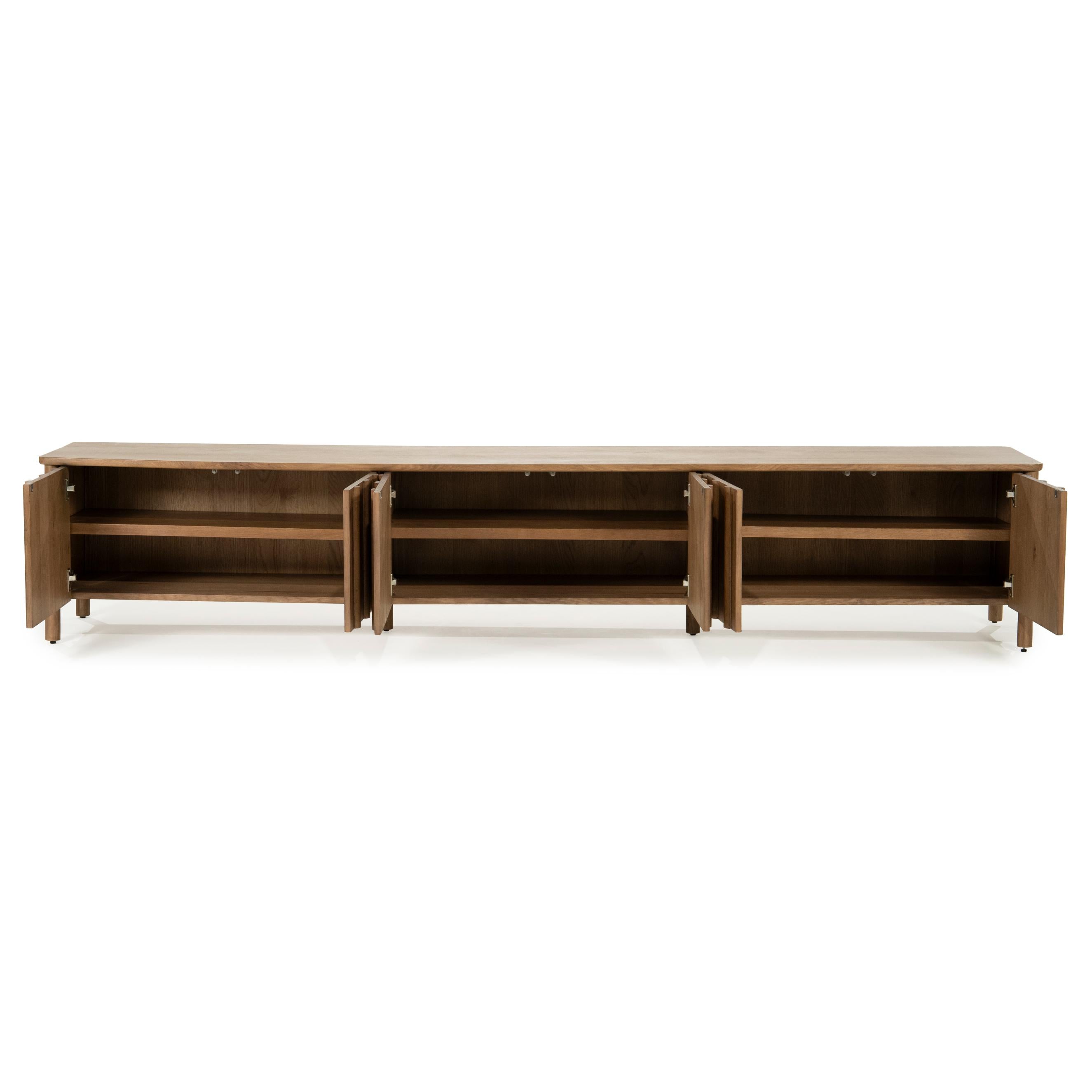 JAKE TV Cabinet dark oak wood