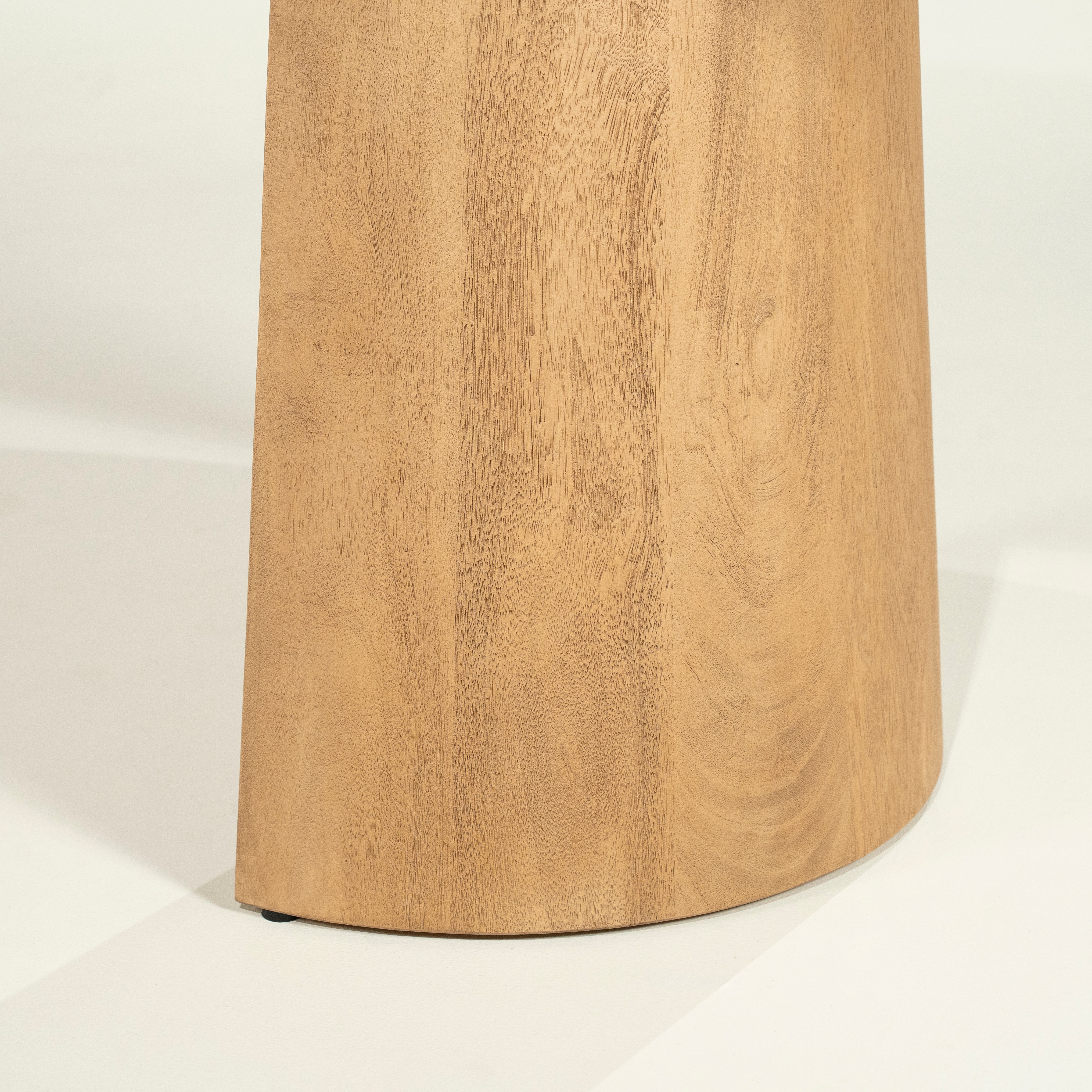 Oválný stůl LUNE z mangového dřeva