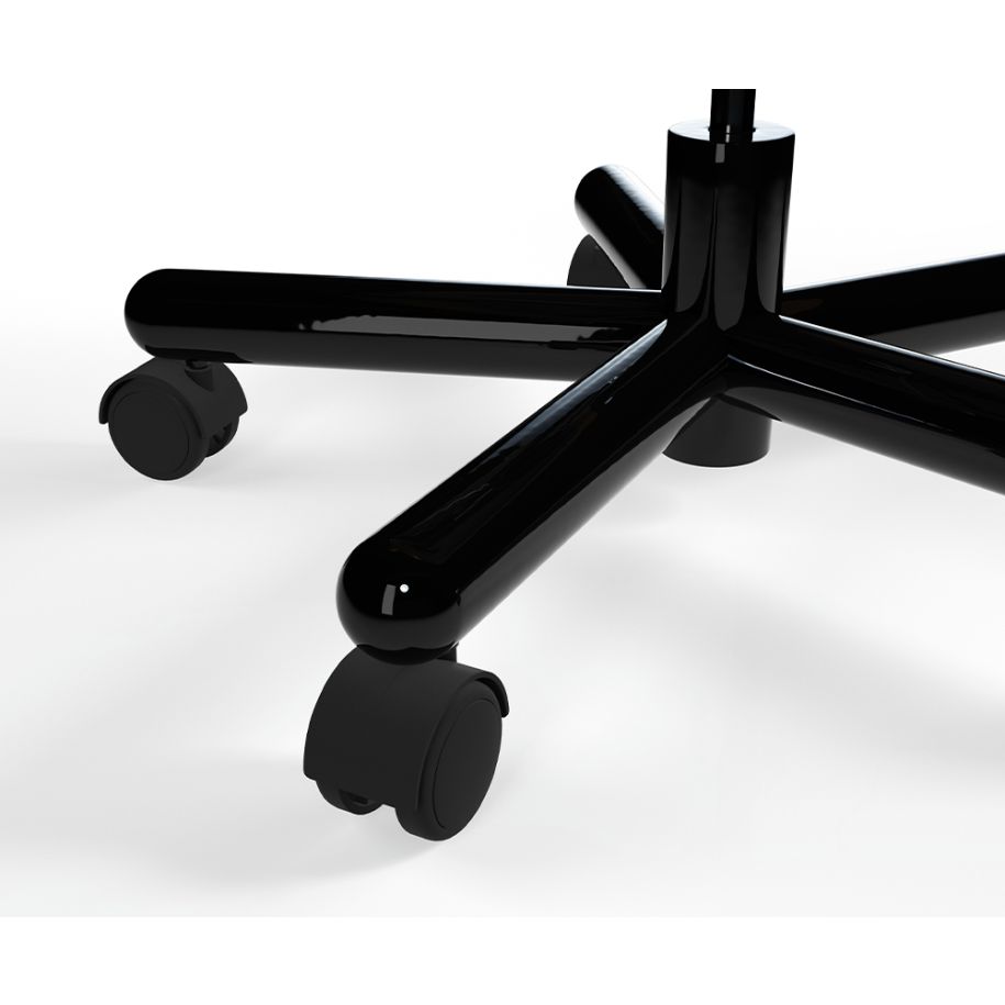 Kancelářská židle FAT černá kůže