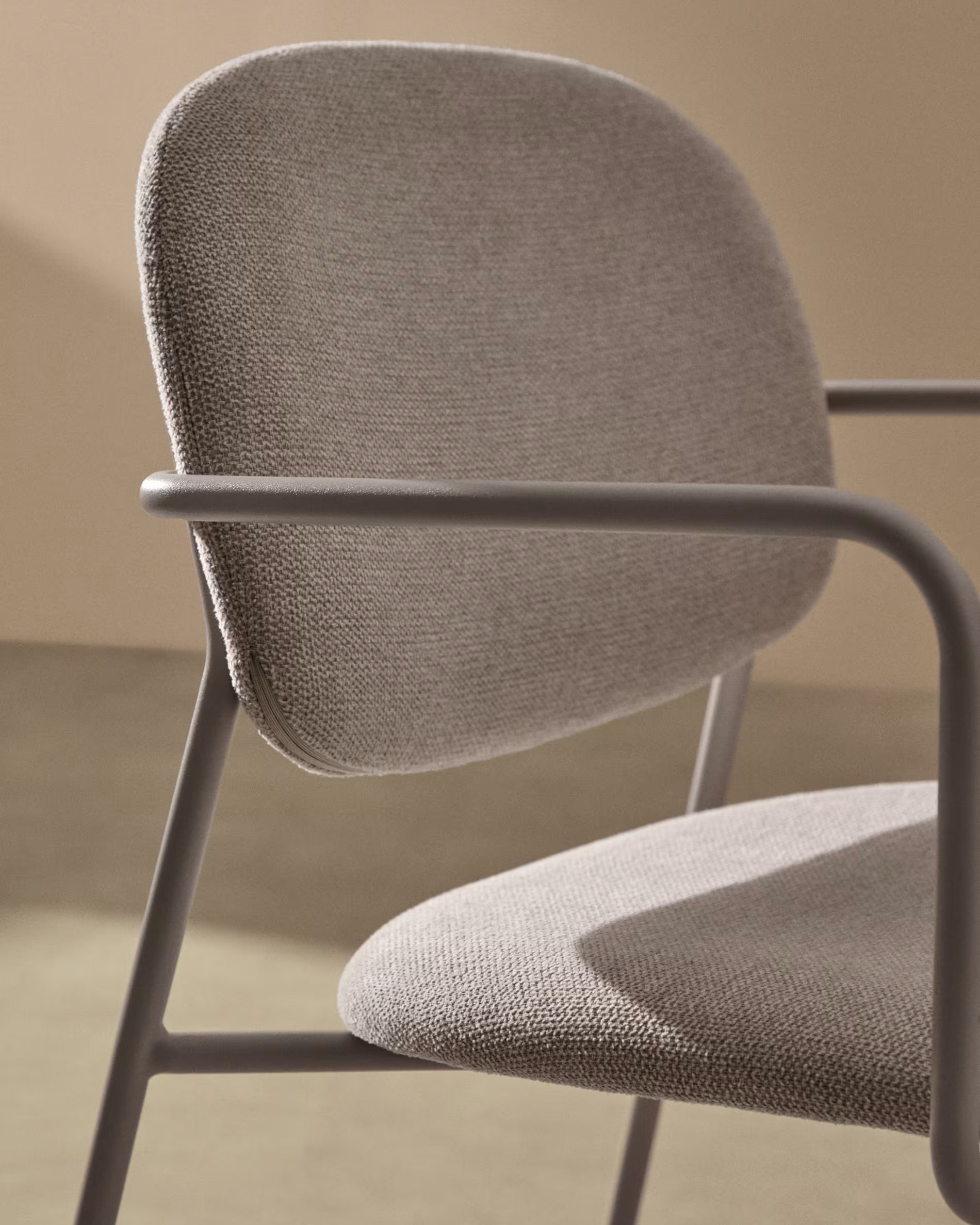 Armchair MELI gray-beige