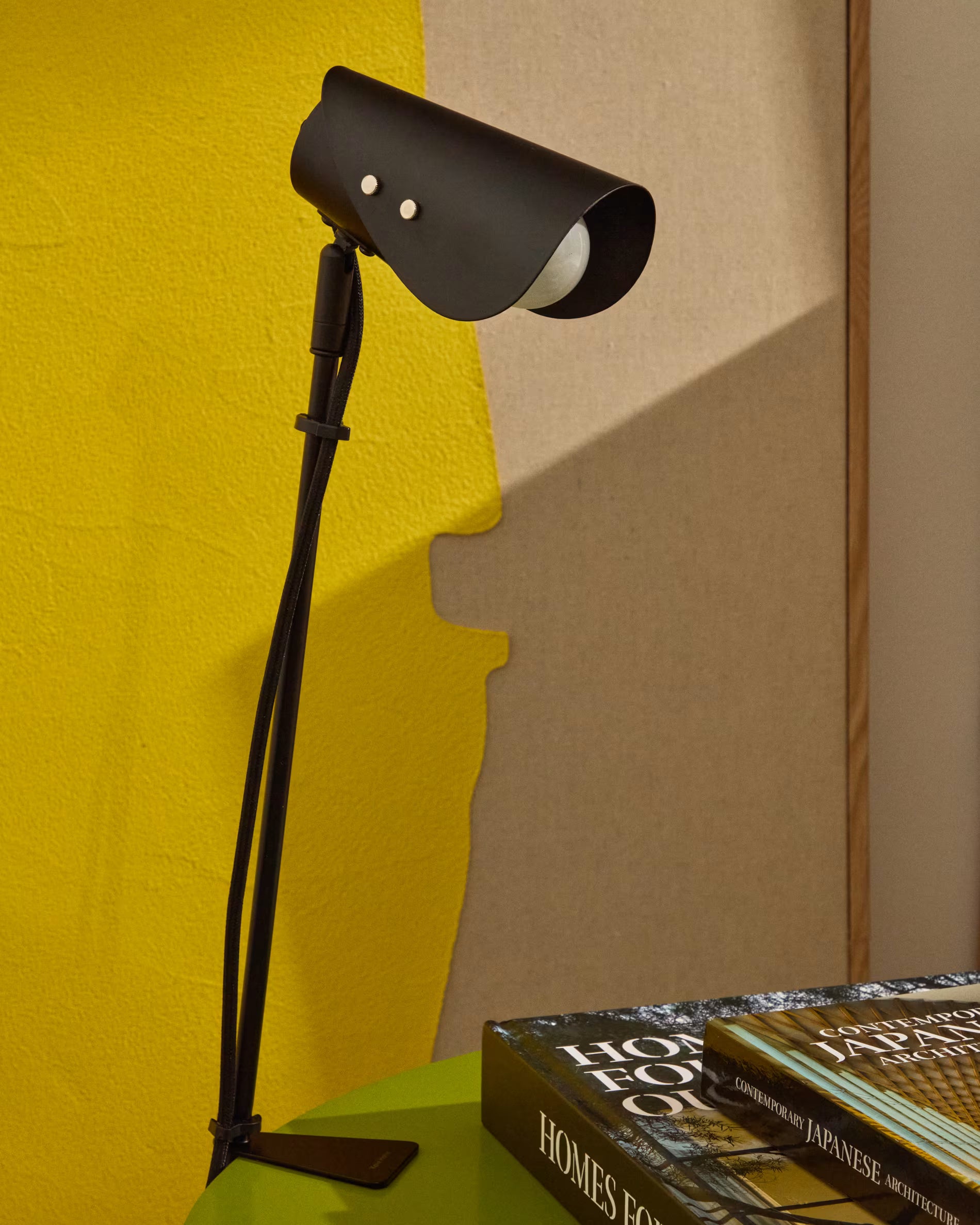Desk lamp with clip JULA black