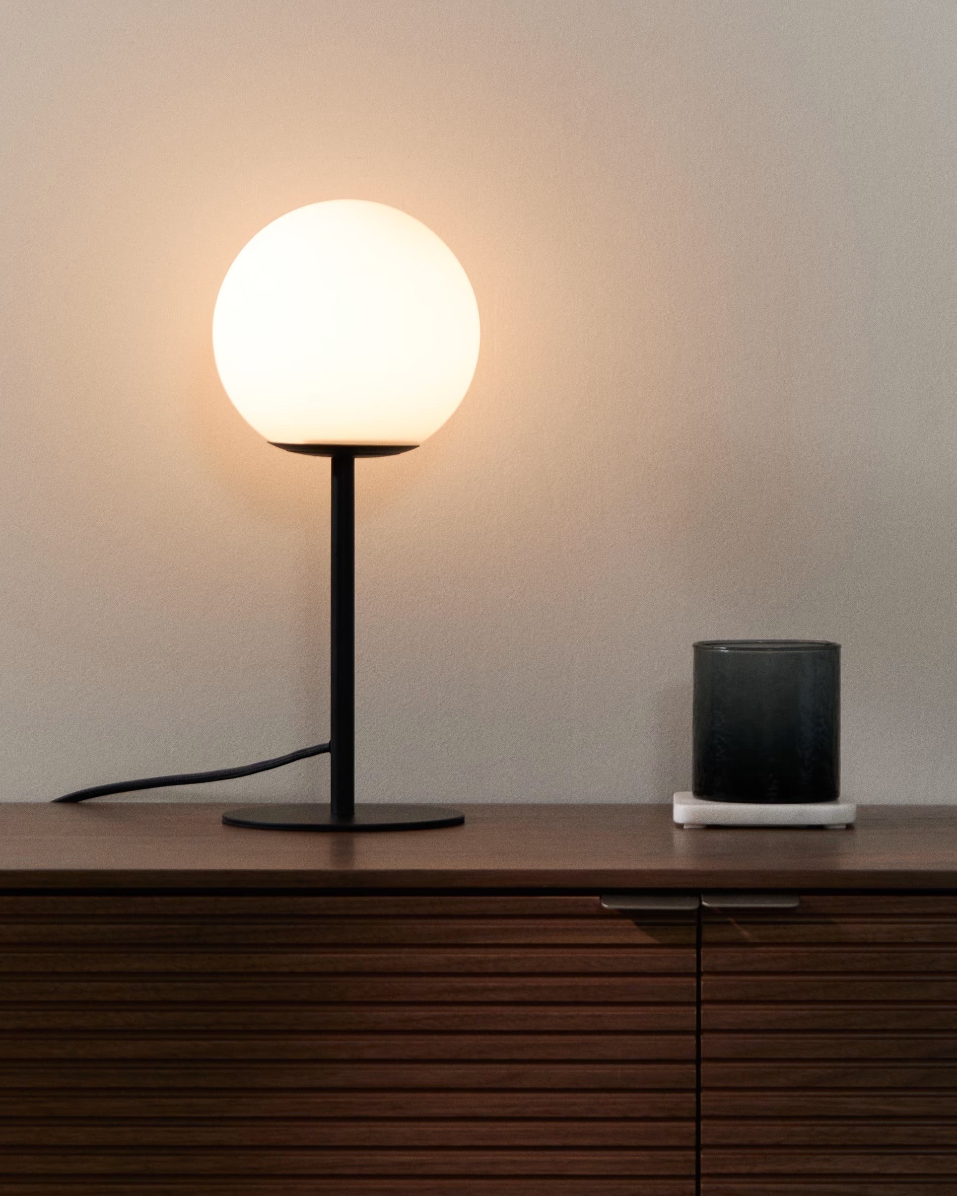 Stolní lampa BRISIA černá