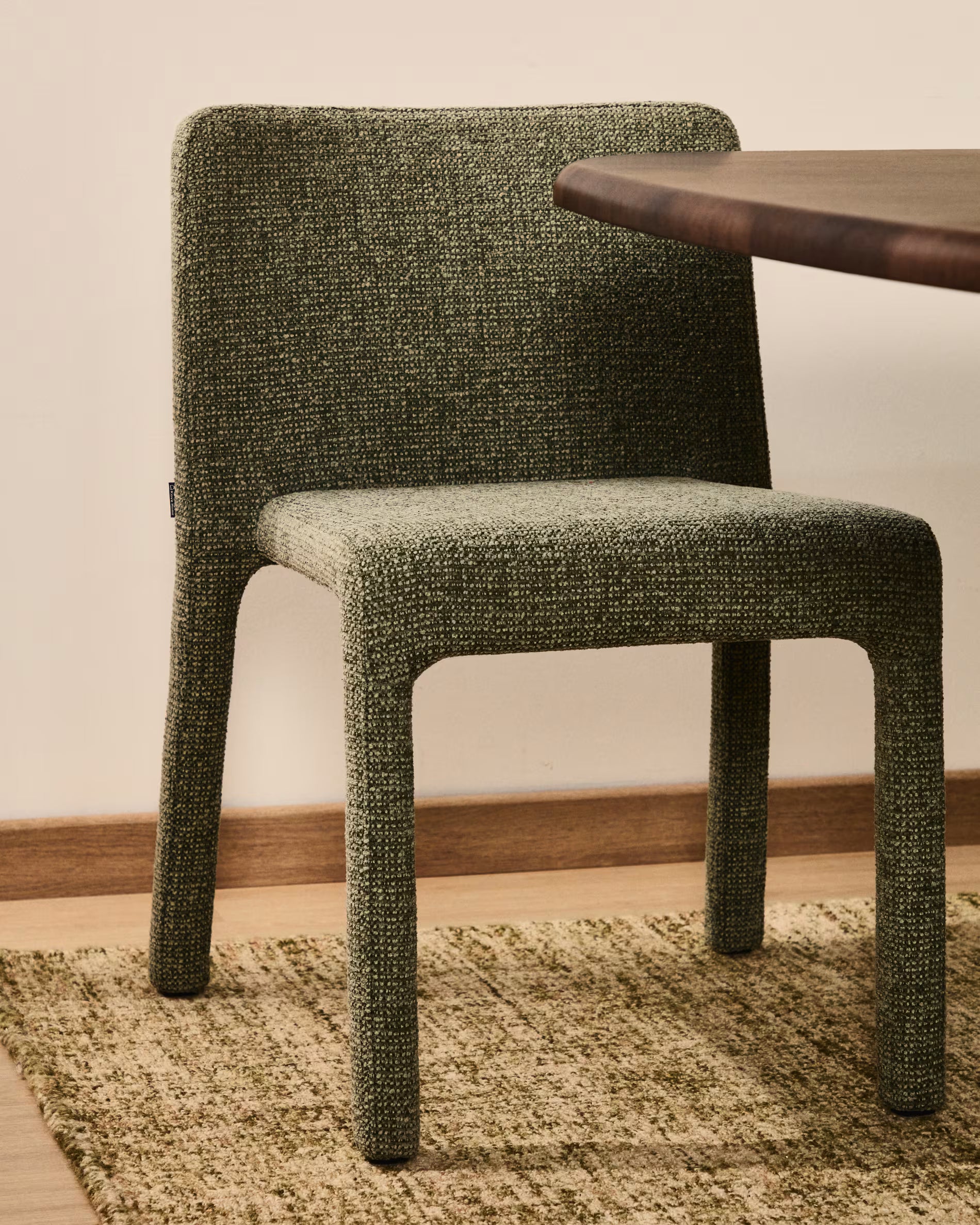 LORIA Chair Green Chenille