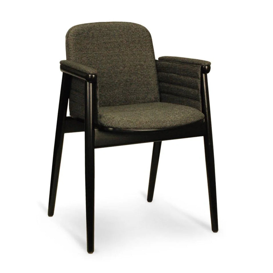 Chair with plugins prop B-4398 upholstered