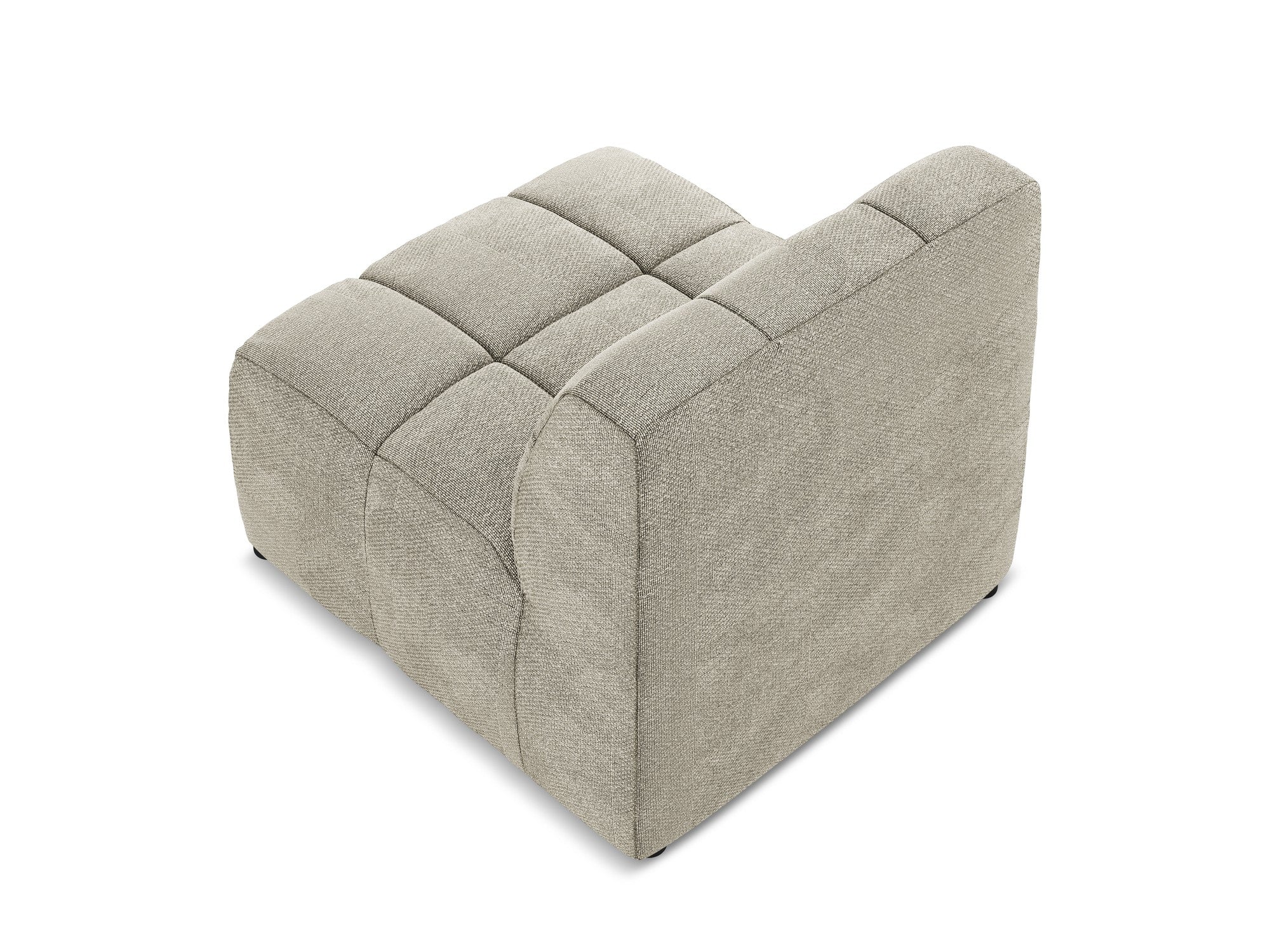 Křeslo / modul ALOHA taupe boucle