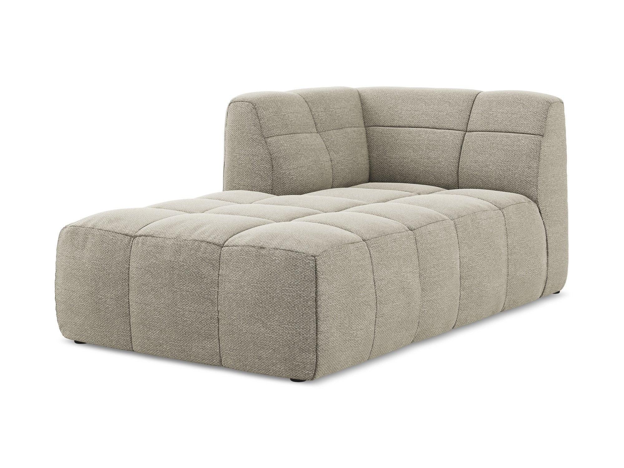 Szezlong levostranný ALOHA taupe boucle