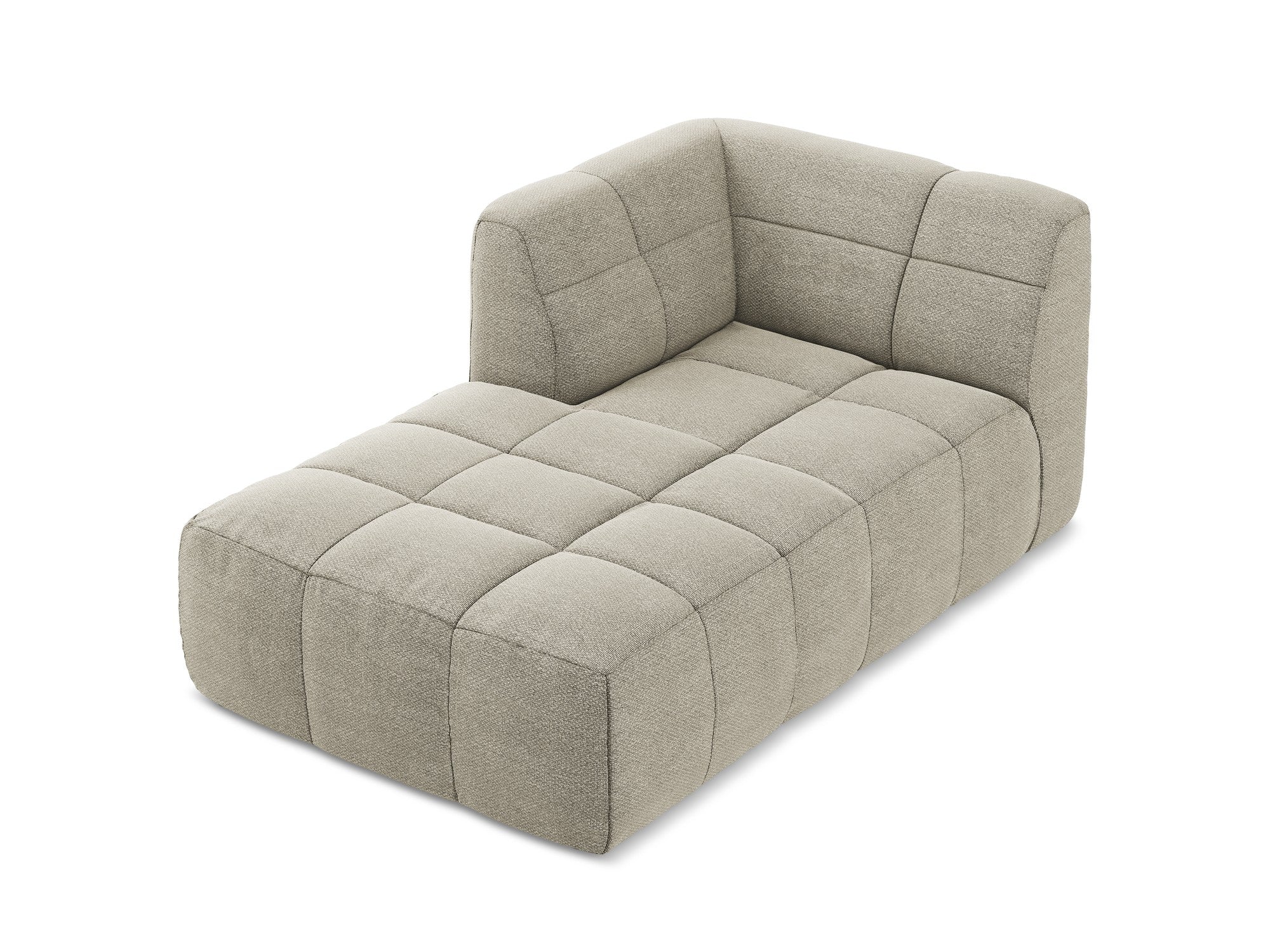 Szezlong levostranný ALOHA taupe boucle