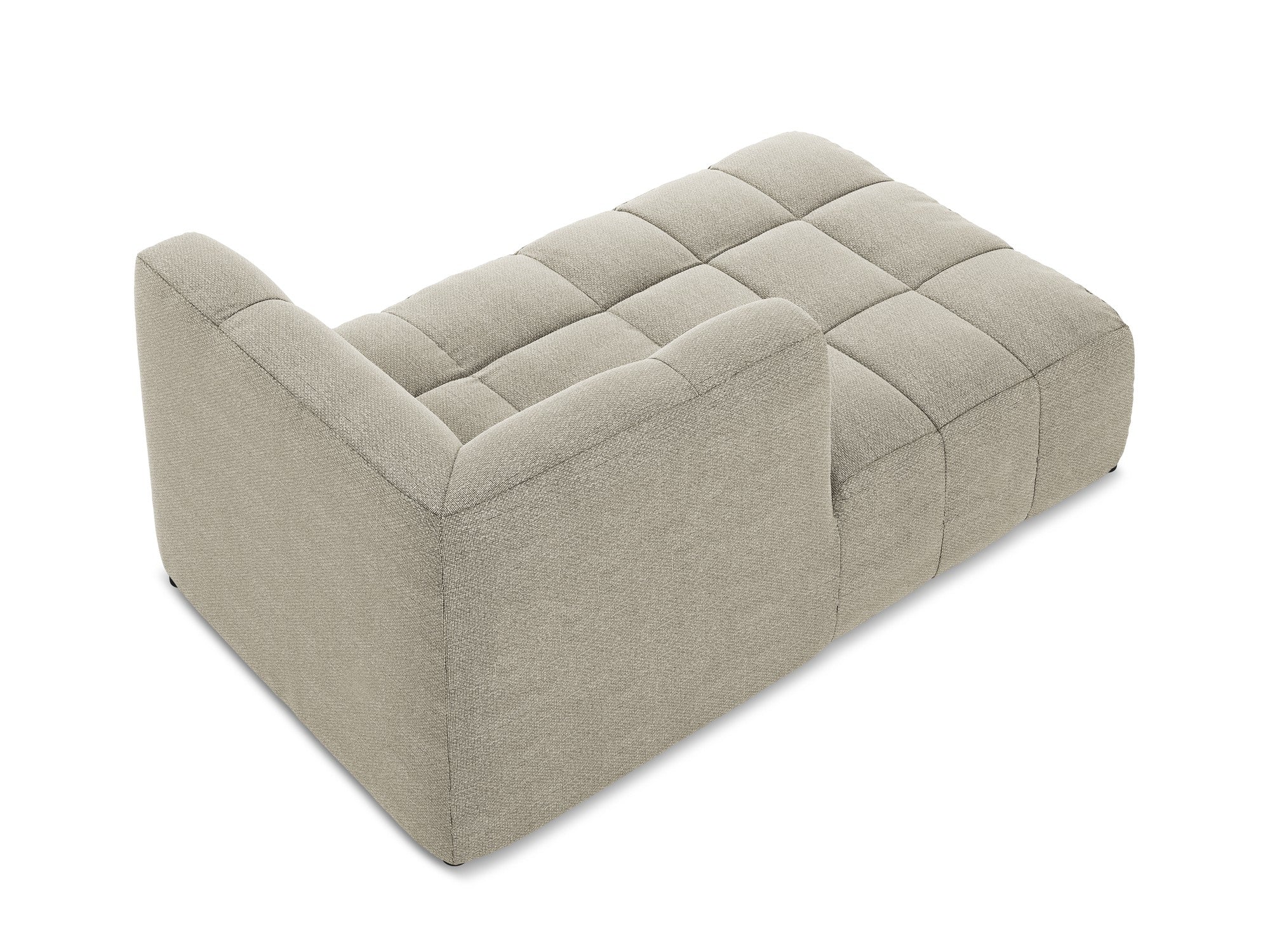 Szezlong levostranný ALOHA taupe boucle