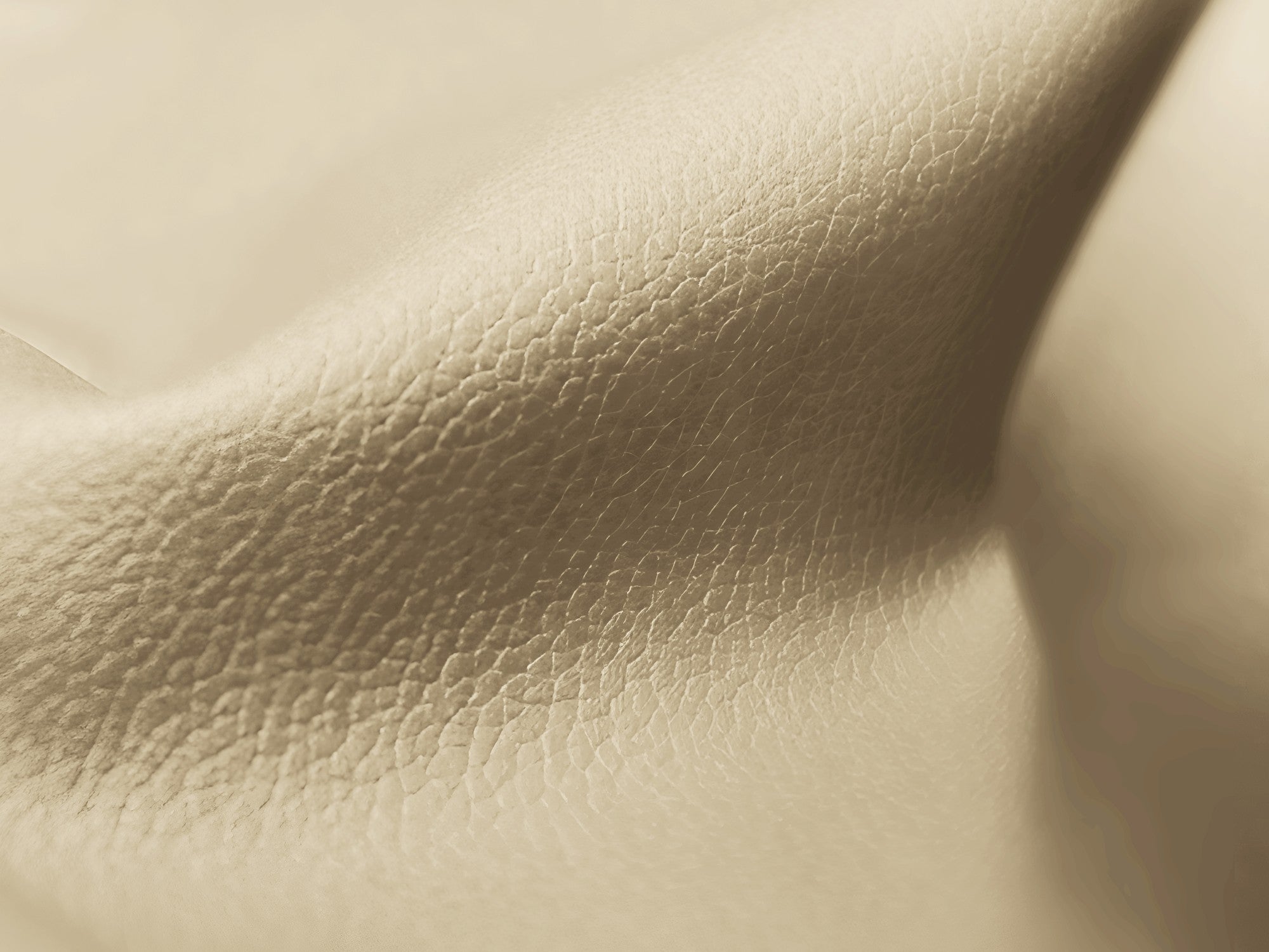 Puf / modul ALOHA béžová ekologická kůže