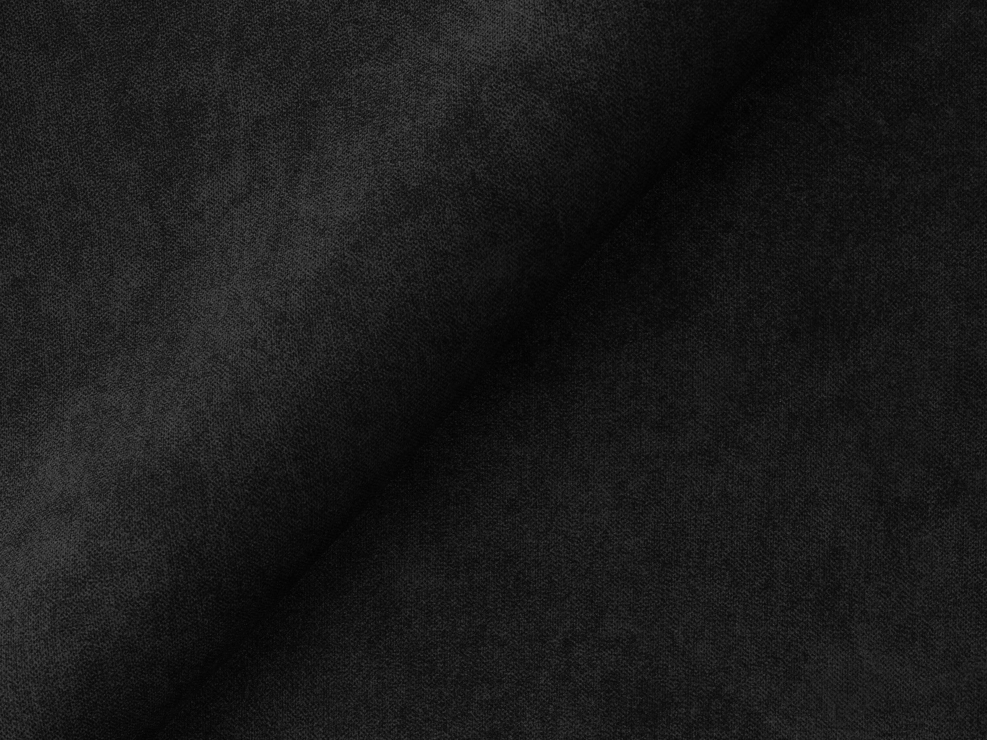 Modulární panoramatický sametový rohový gauč ALOHA černý