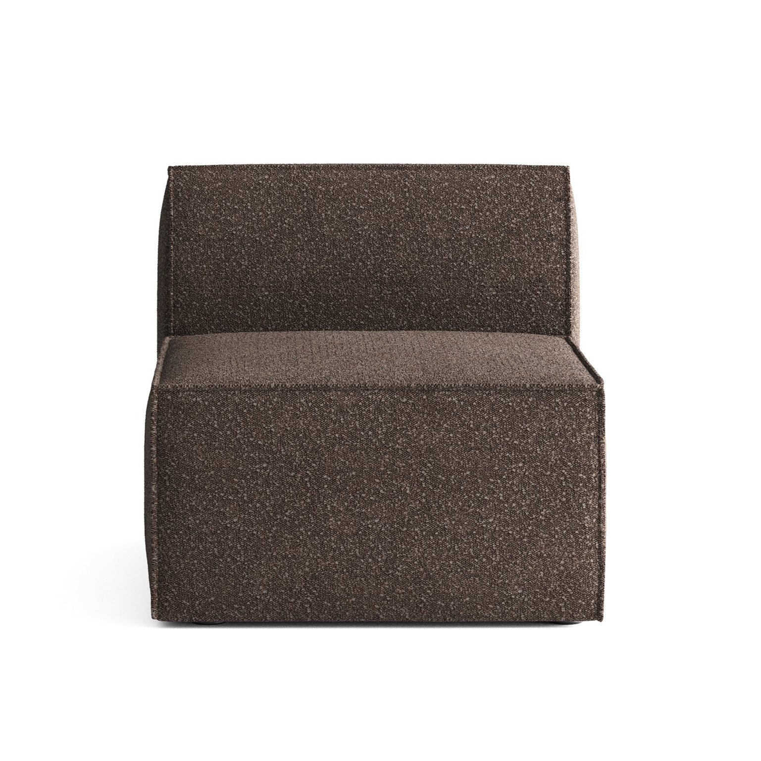 ANDO modular sofa - central module brown boucle