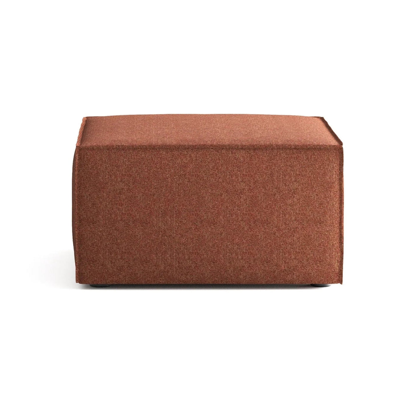 ANDO modular sofa - rust pouf