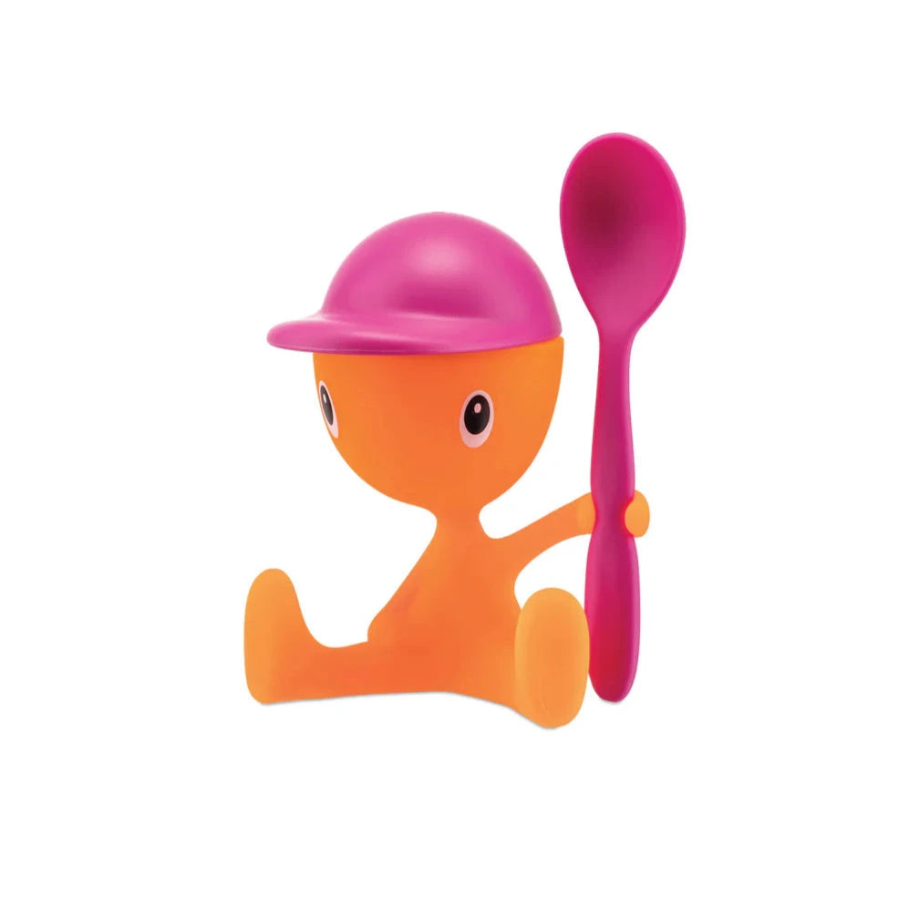 Vaječný pohárek CICO oranžový s růžovým