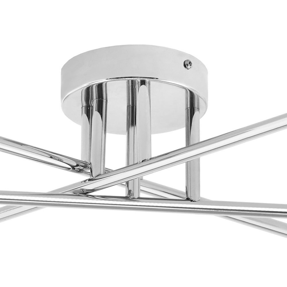 Stropní lampa ASTRA 6 chrom