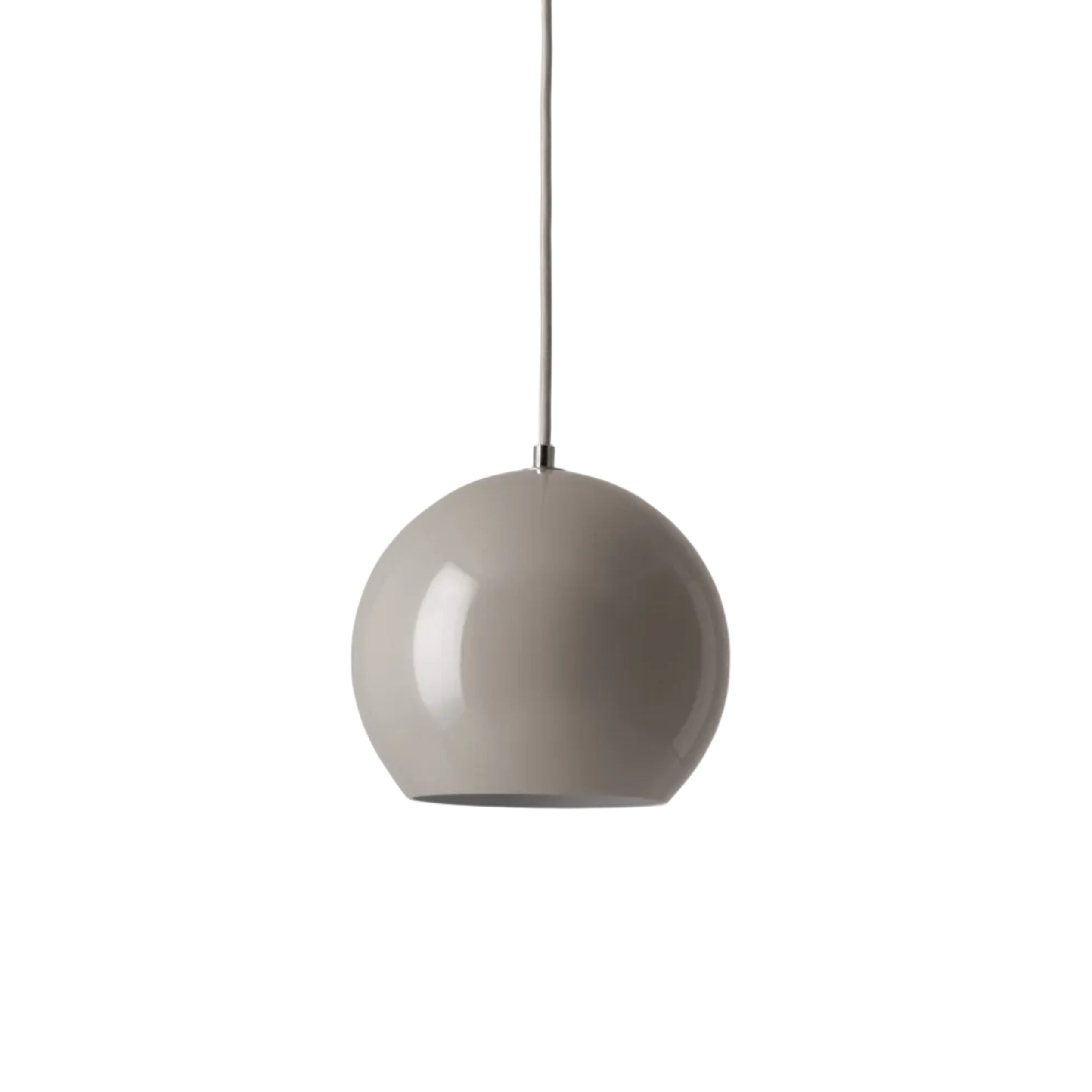 Lampa visící TOPAN VP6 šedobéžový stínidlo