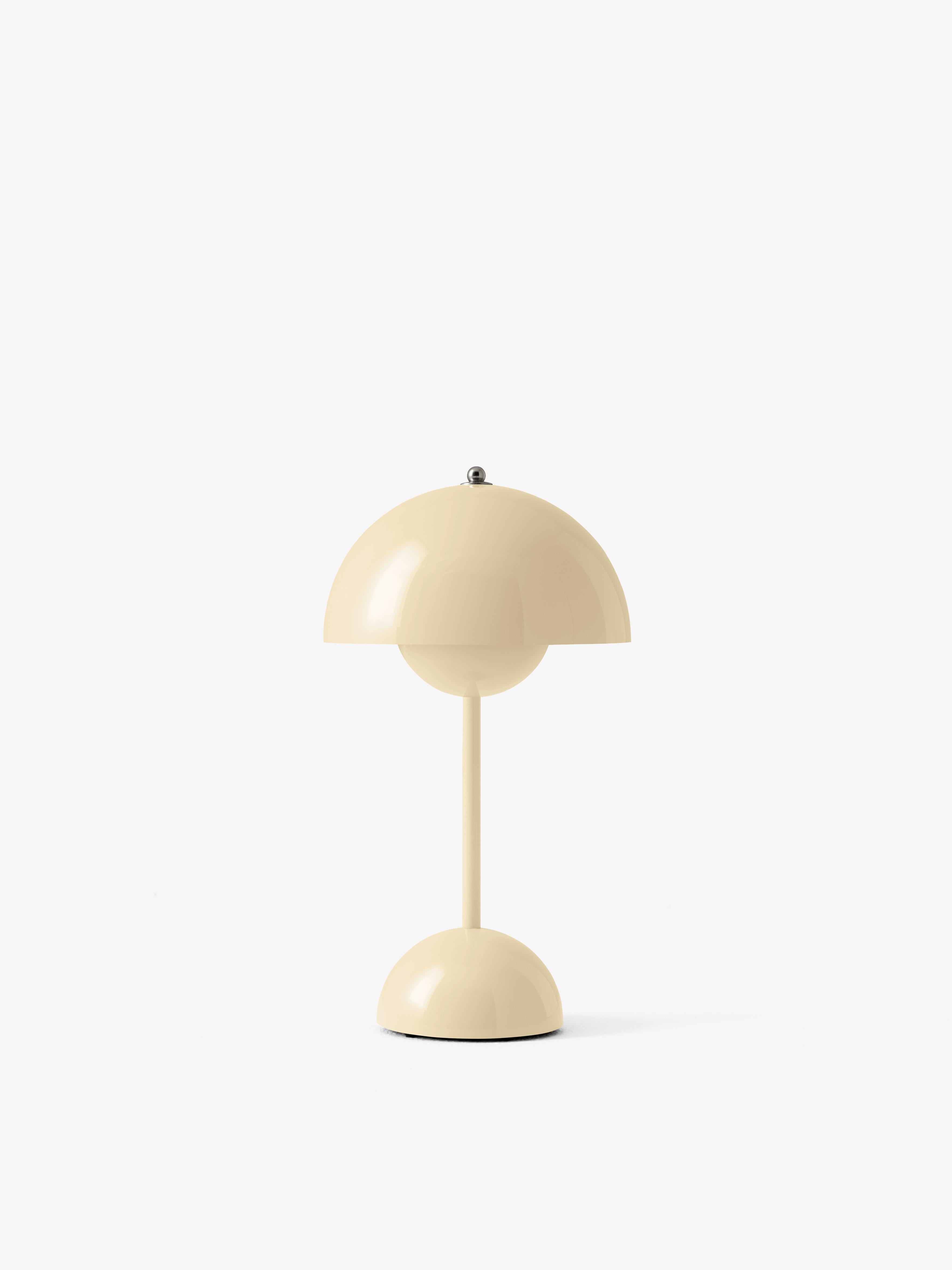 Lampa prenosná FLOWERPOT VP9, slonová kost