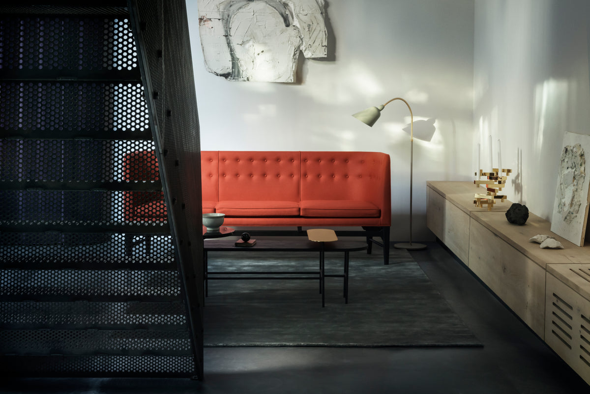 Stolní lampa BELLEVUE AJ7 černá s mosazným povrchem