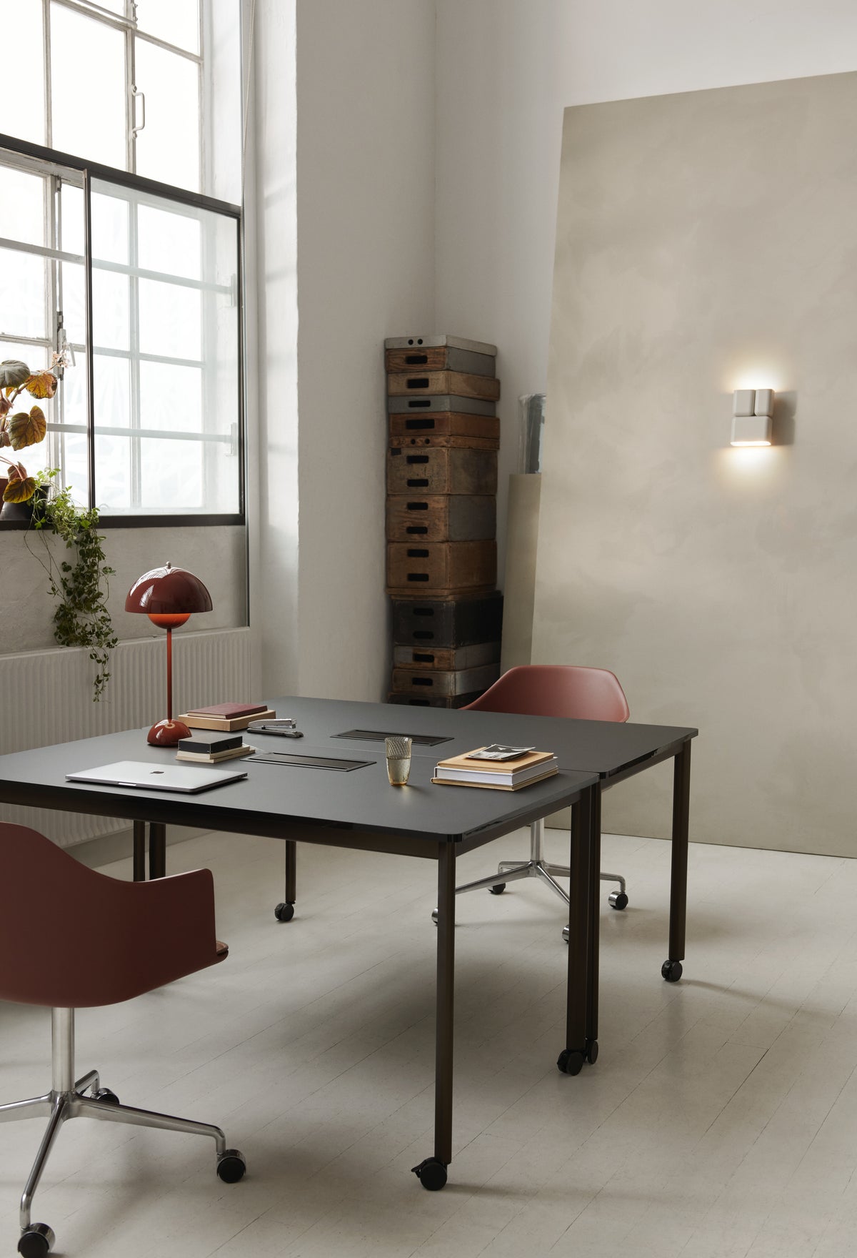 Nástěnná lampa TABATA černá