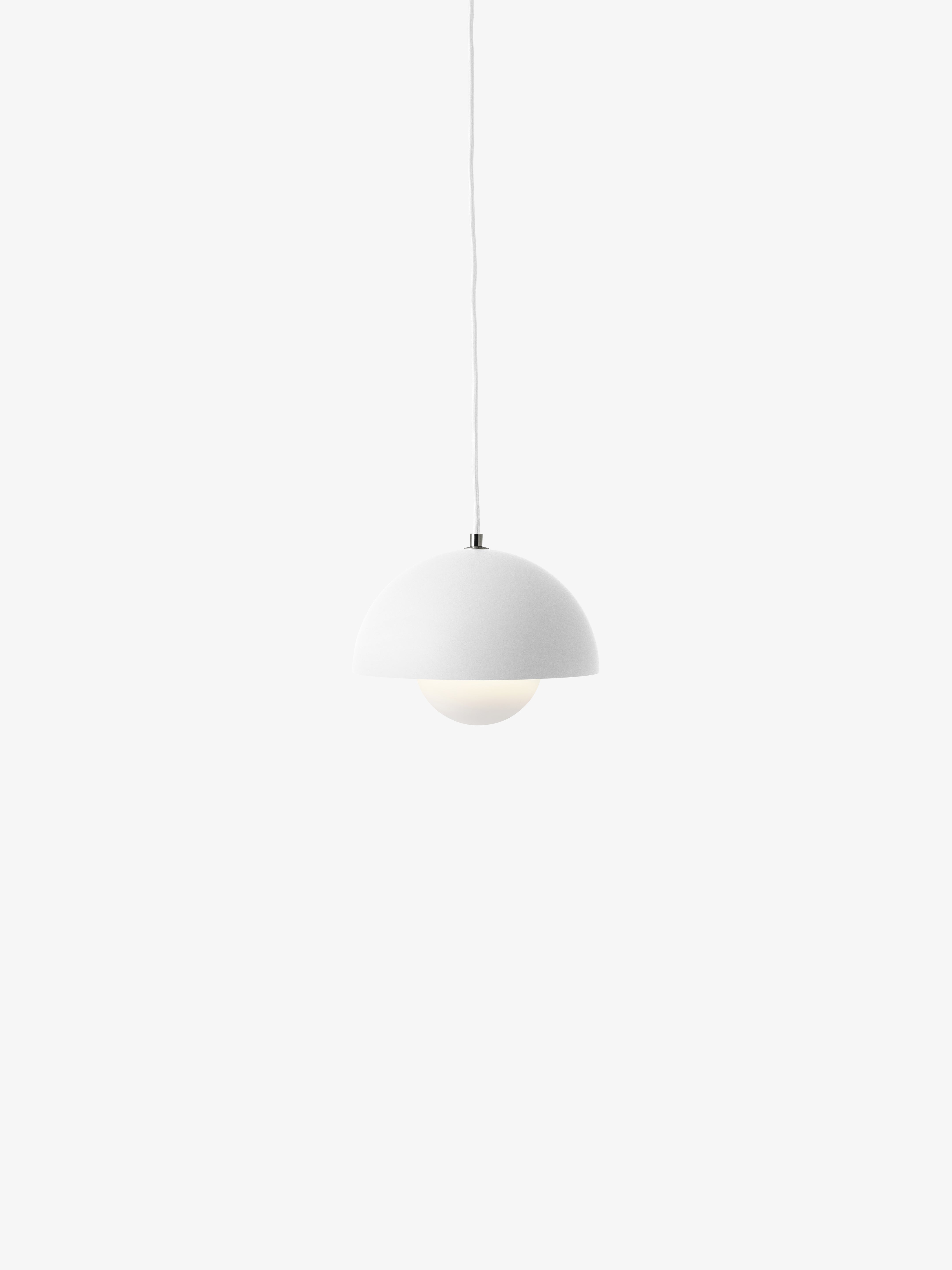 Lampa visící FLOWERPOT matná bílá