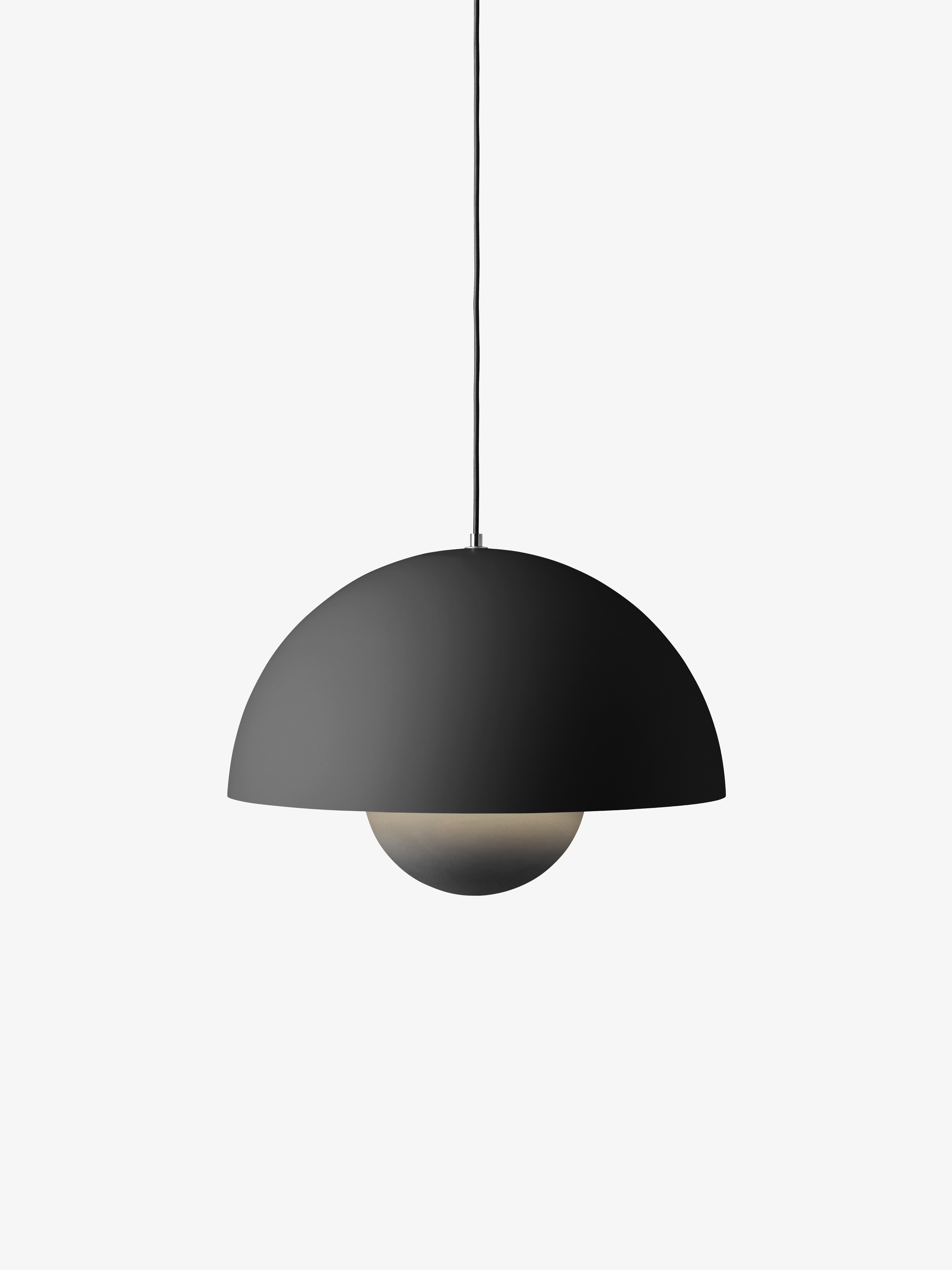 Lampa visící FLOWERPOT matná černá