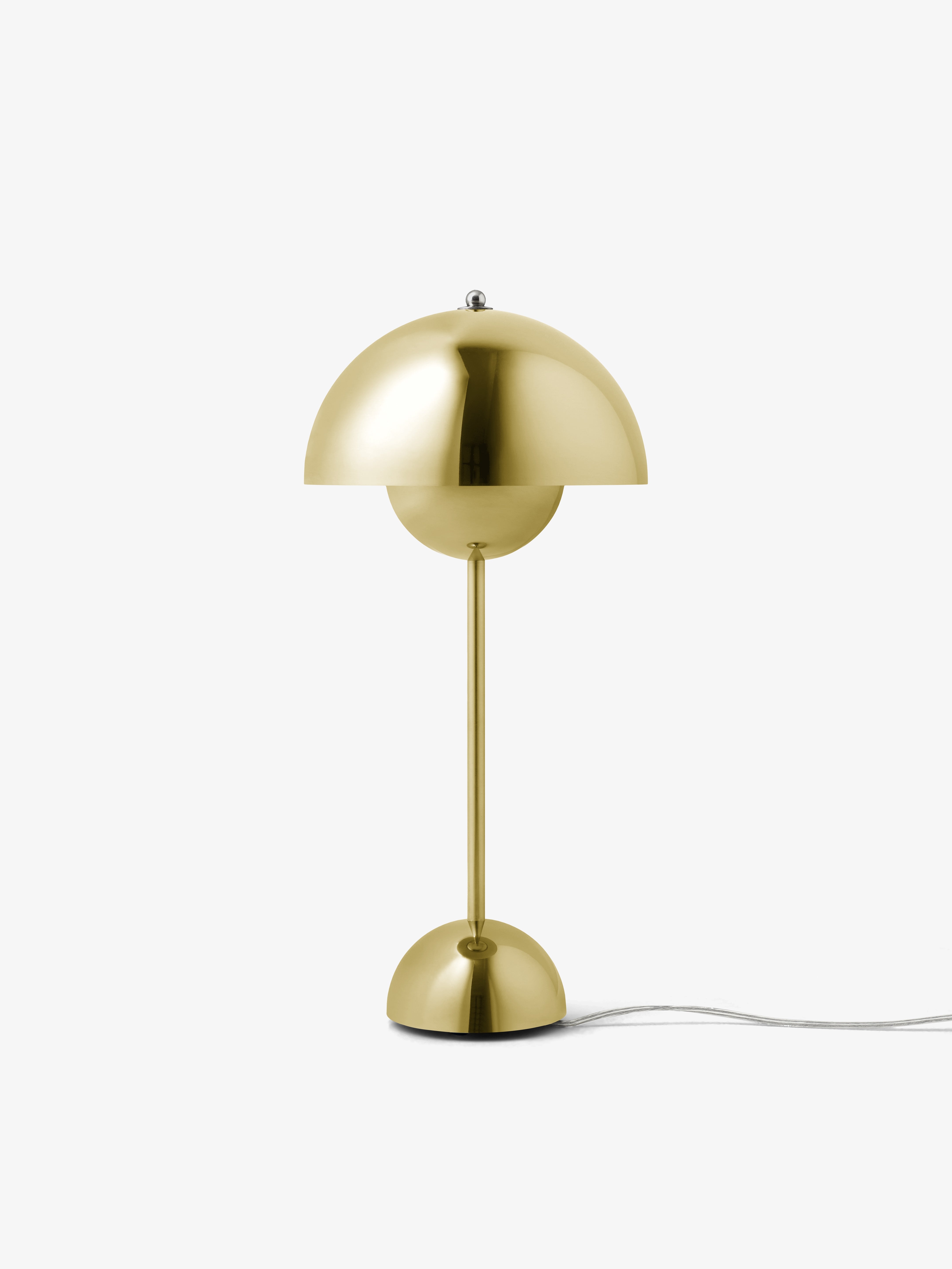 Stolní lampa FLOWERPOT VP3 mosazná