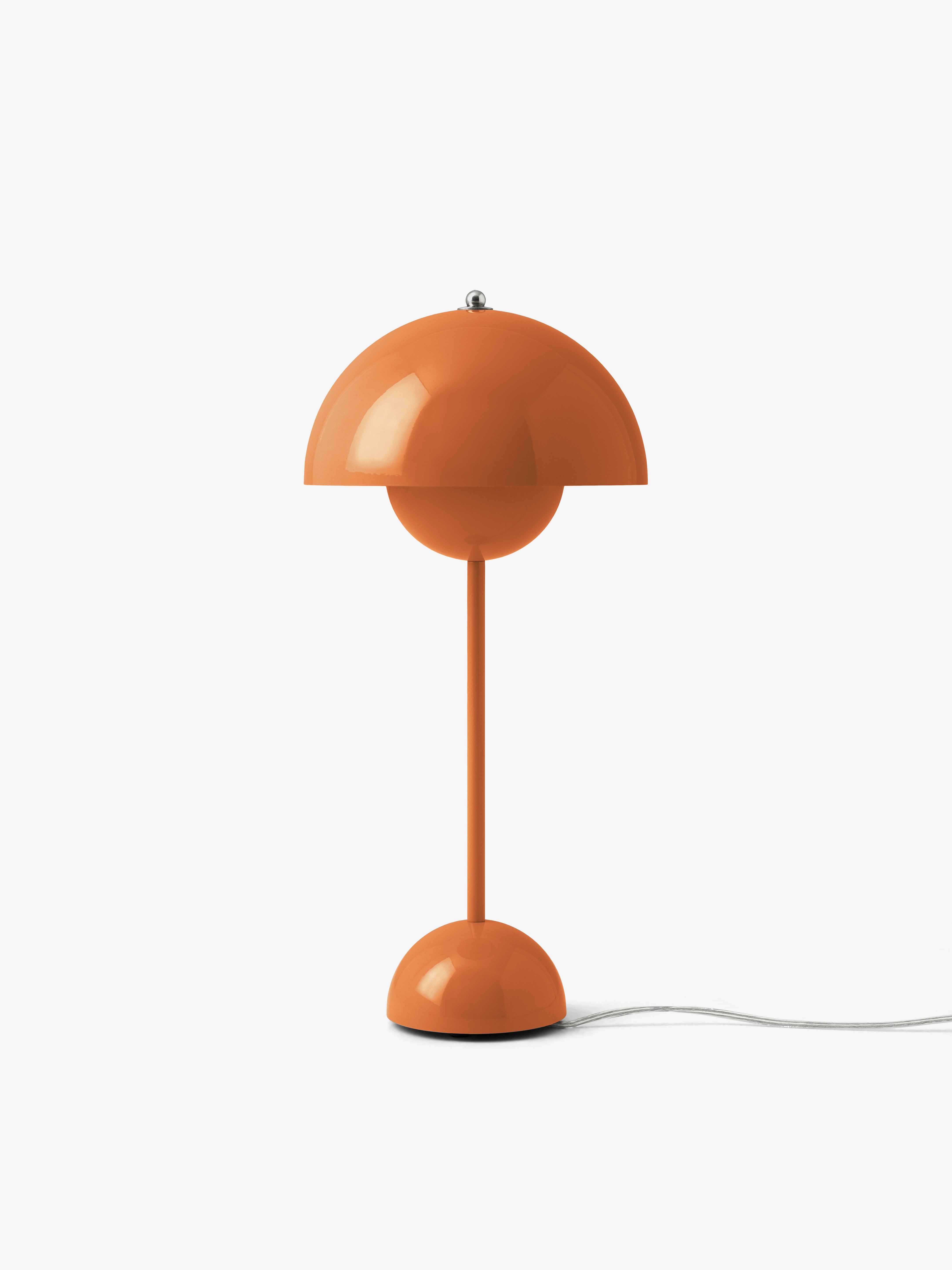 Stolní lampa FLOWERPOT VP3 oranžová