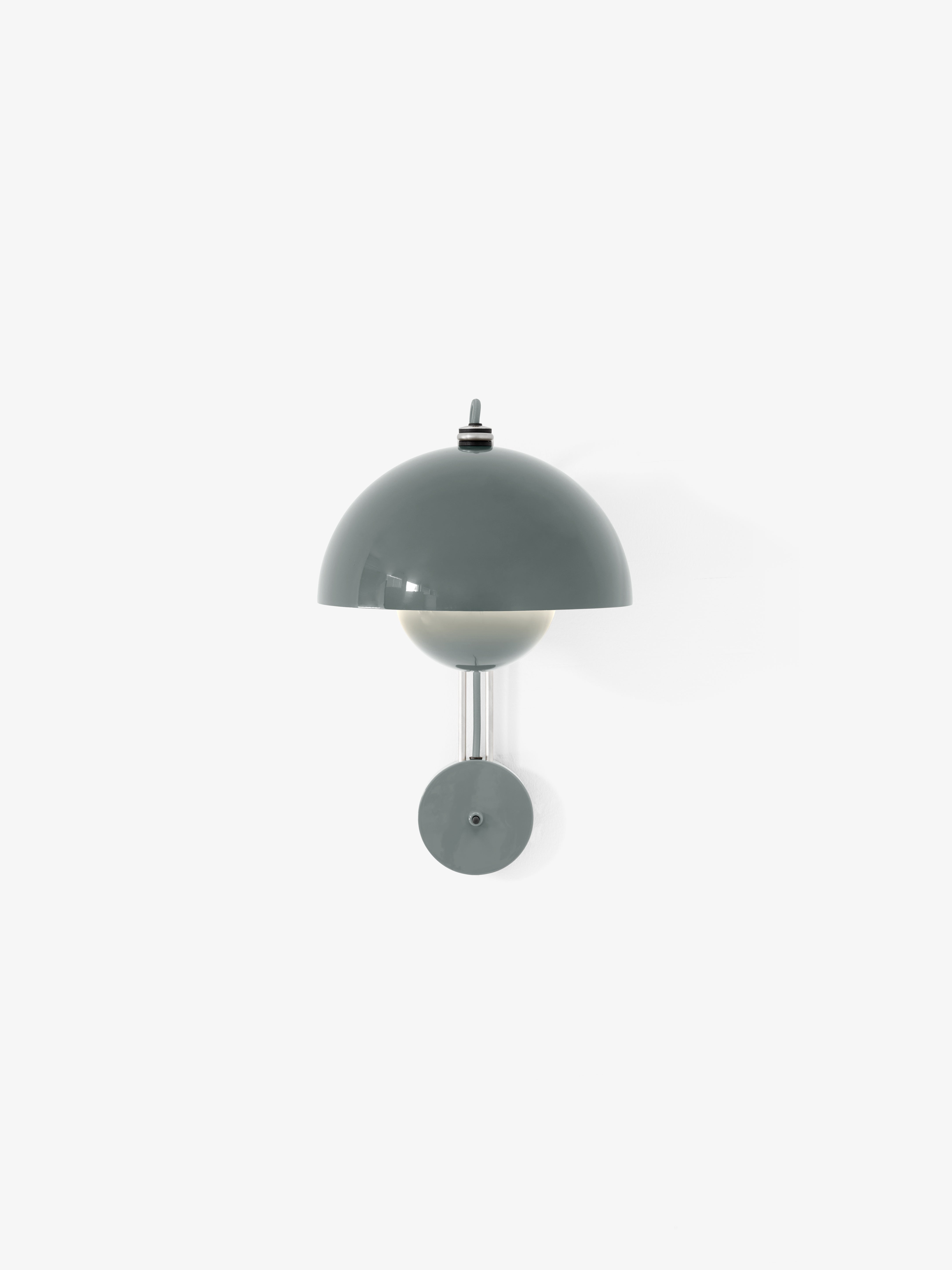 Nástěnná lampa FLOWERPOT VP8 šedobluá