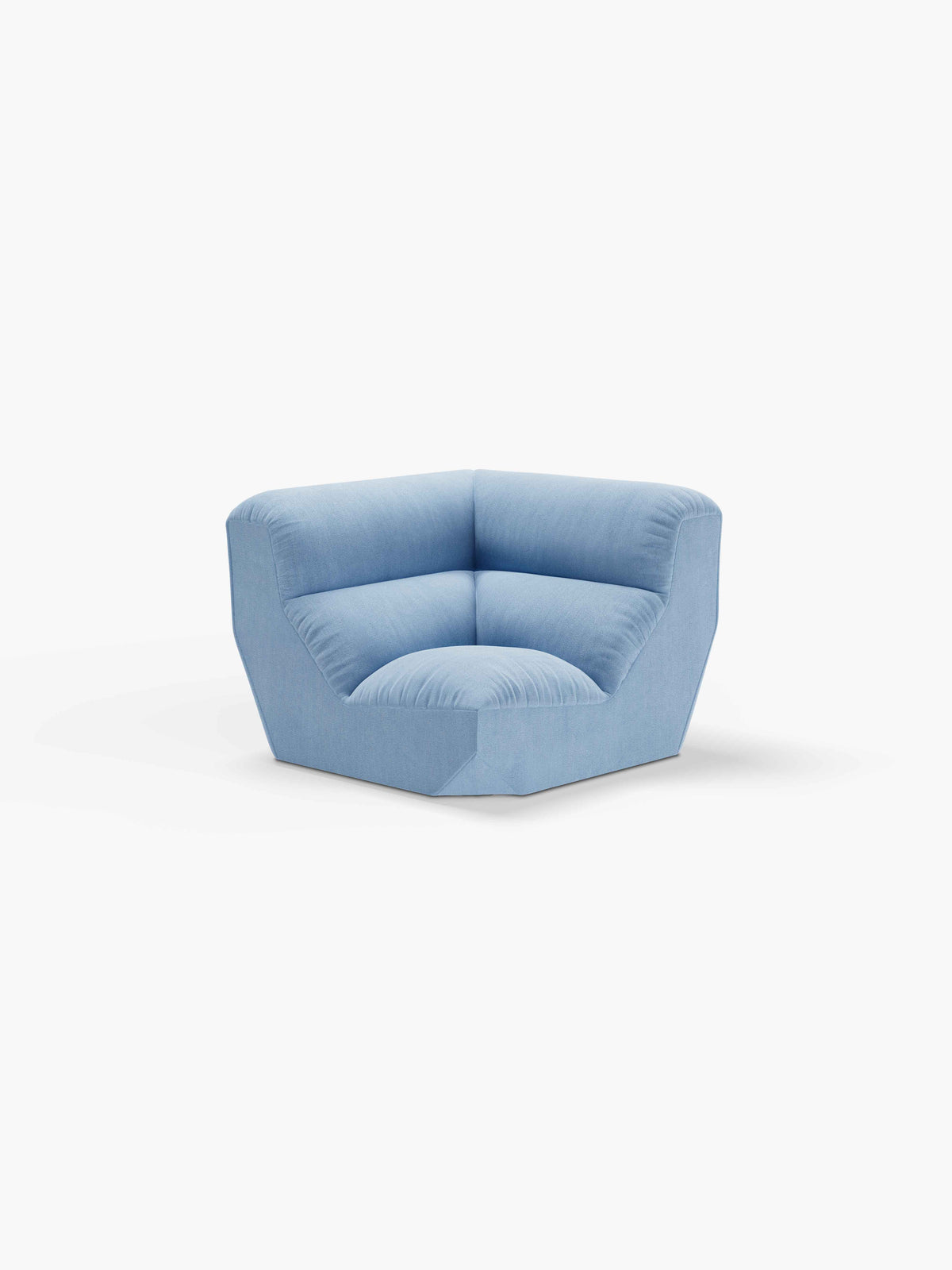Sofa modulární HI LO AV55 - čalouněný rohový modul