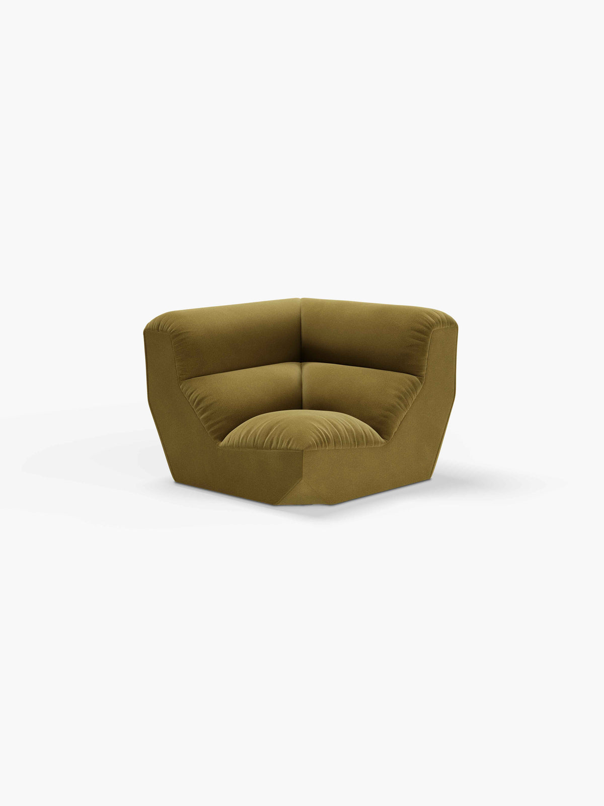 Sofa modulární HI LO AV55 - čalouněný rohový modul