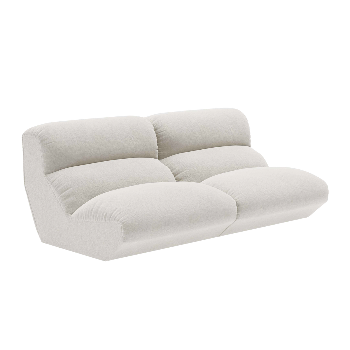 Sofa modulární 3-místná HI LO krémová