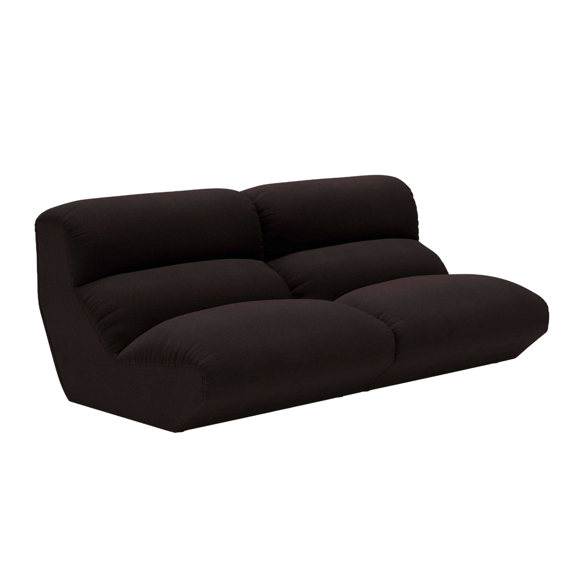 Sofa modulární 3-místná HI LO čokoládová