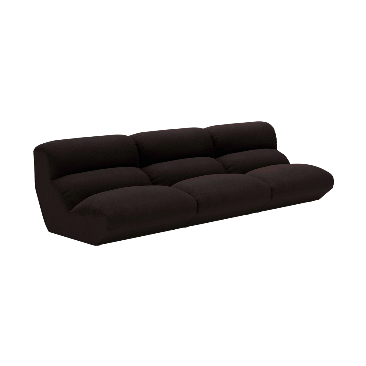 Sofa modulární 4-místná HI LO čokoládová