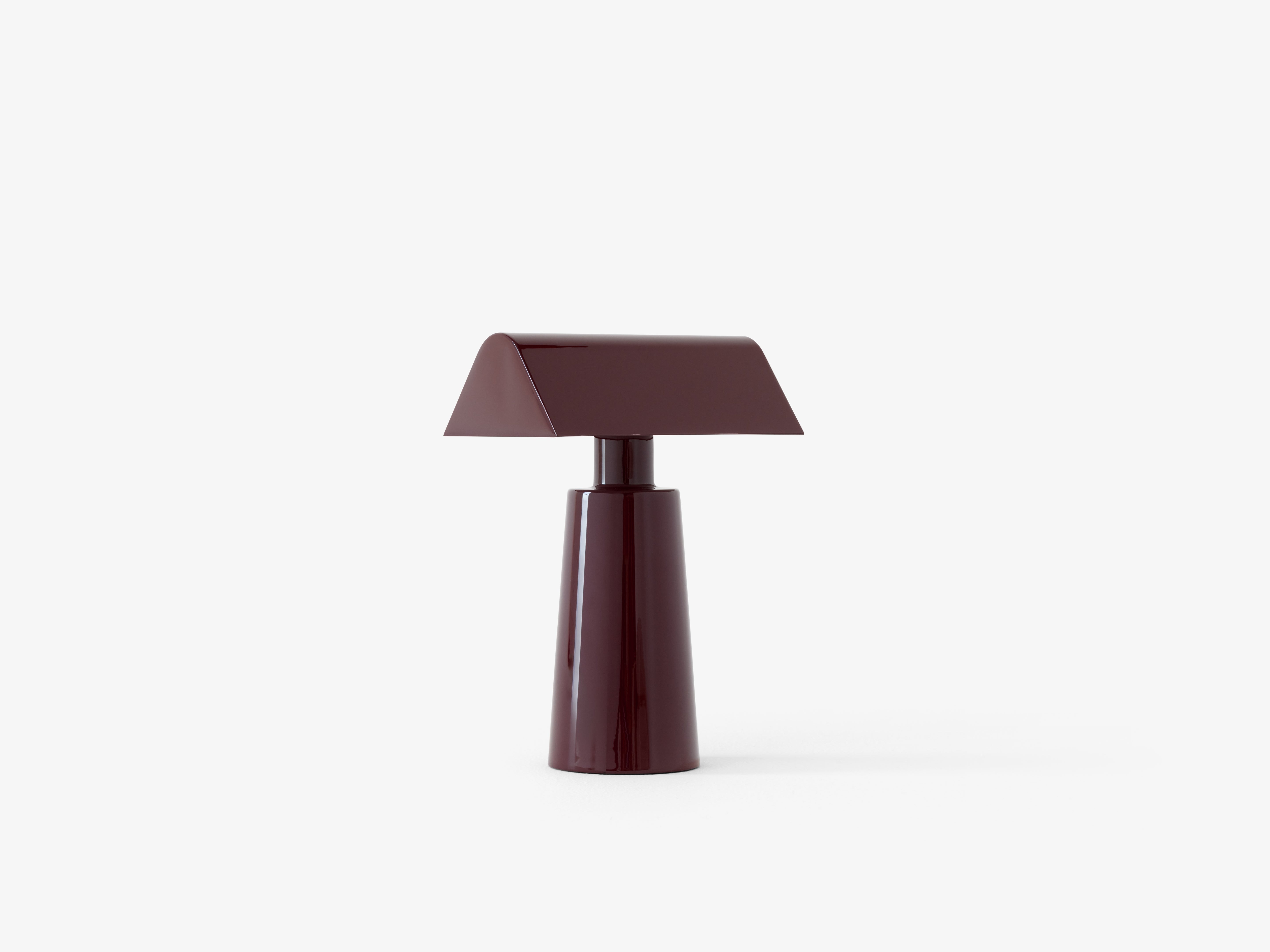 Přenosná lampa CARET MF1 v bordové barvě