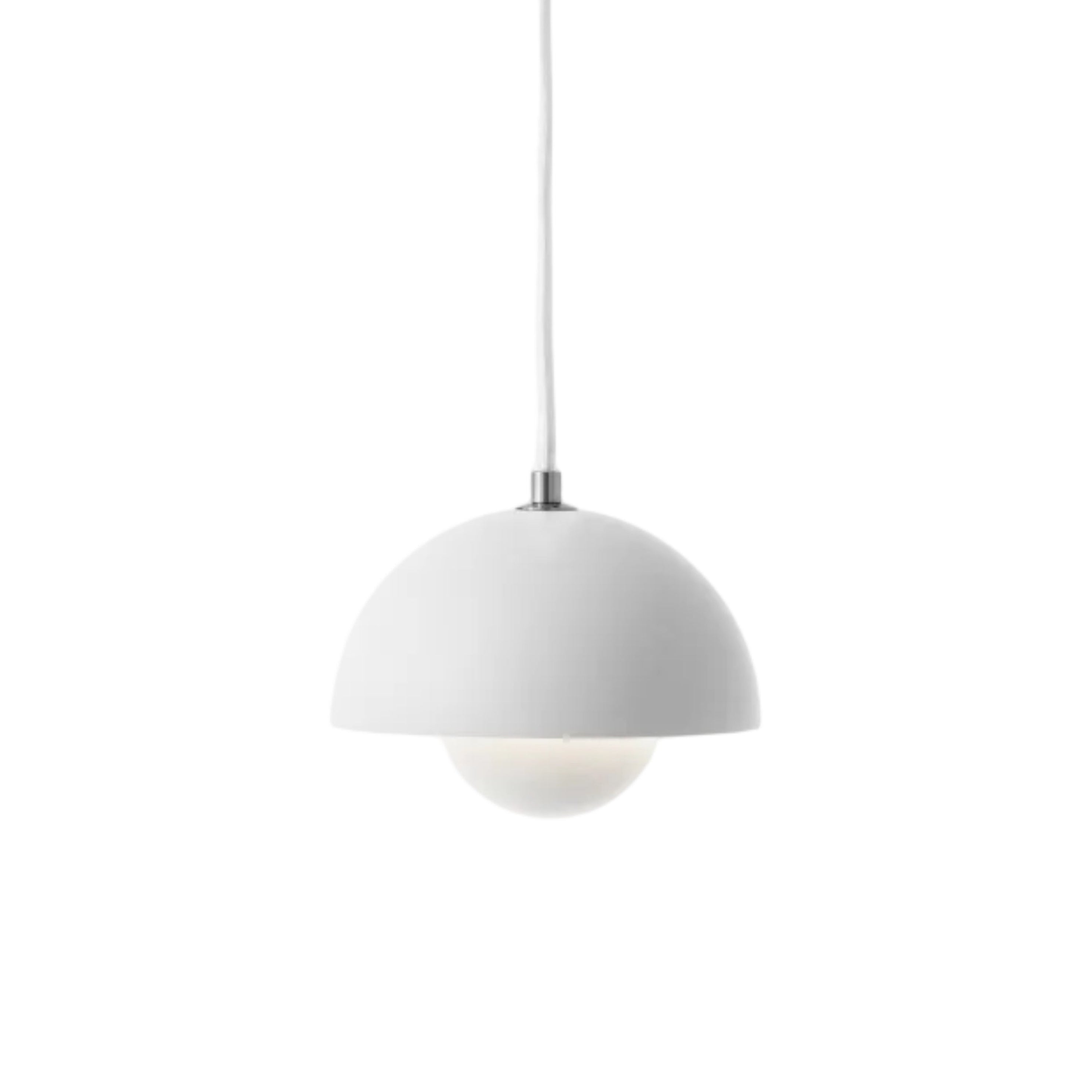 Lampa visící FLOWERPOT matná bílá
