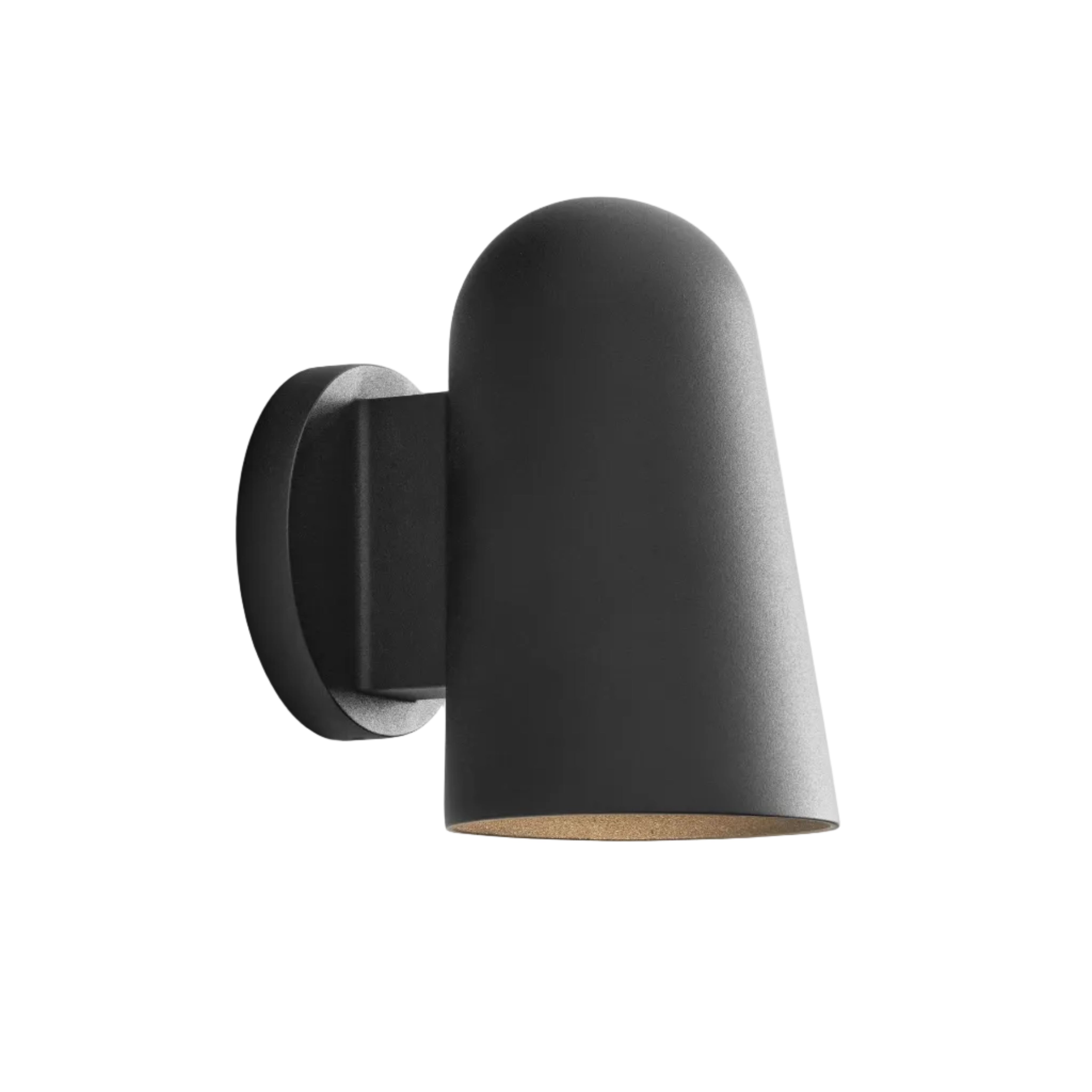 Venkovní nástěnná lampa SOLID černá