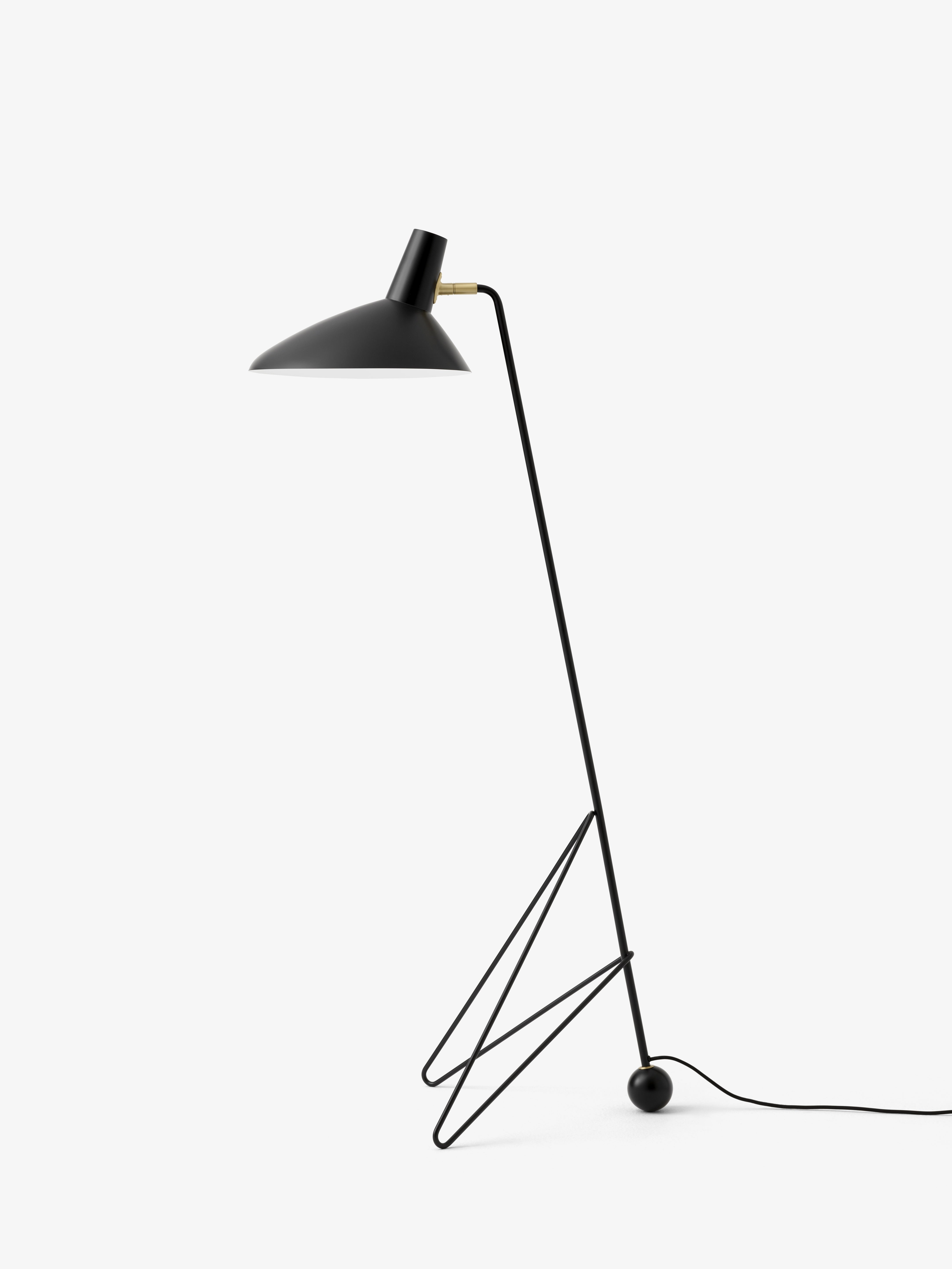 Podlahová lampa TRIPOD HM8 černá