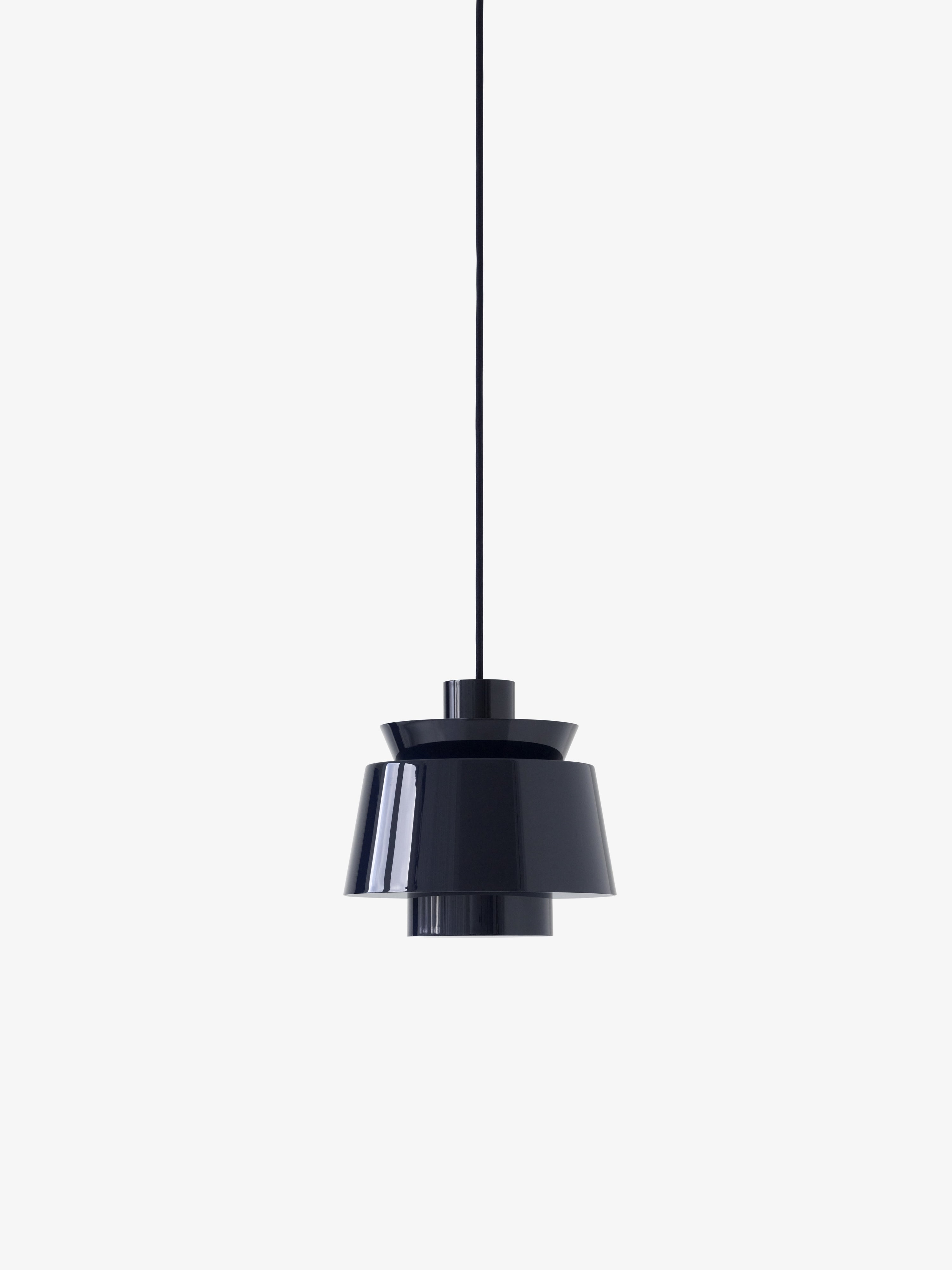 Lampa visící UTZON JU1 šedobluá