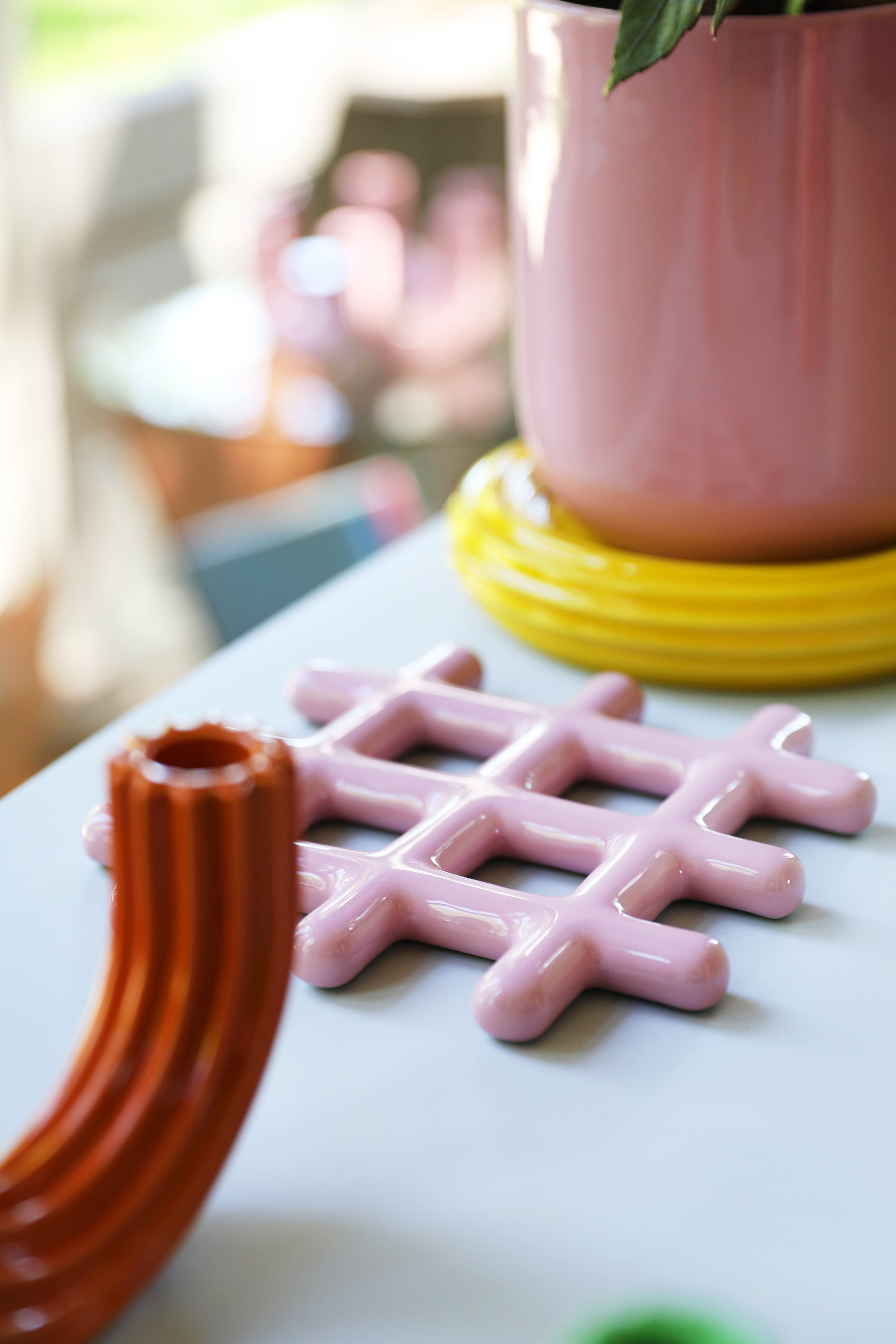 Podložka GRID růžová