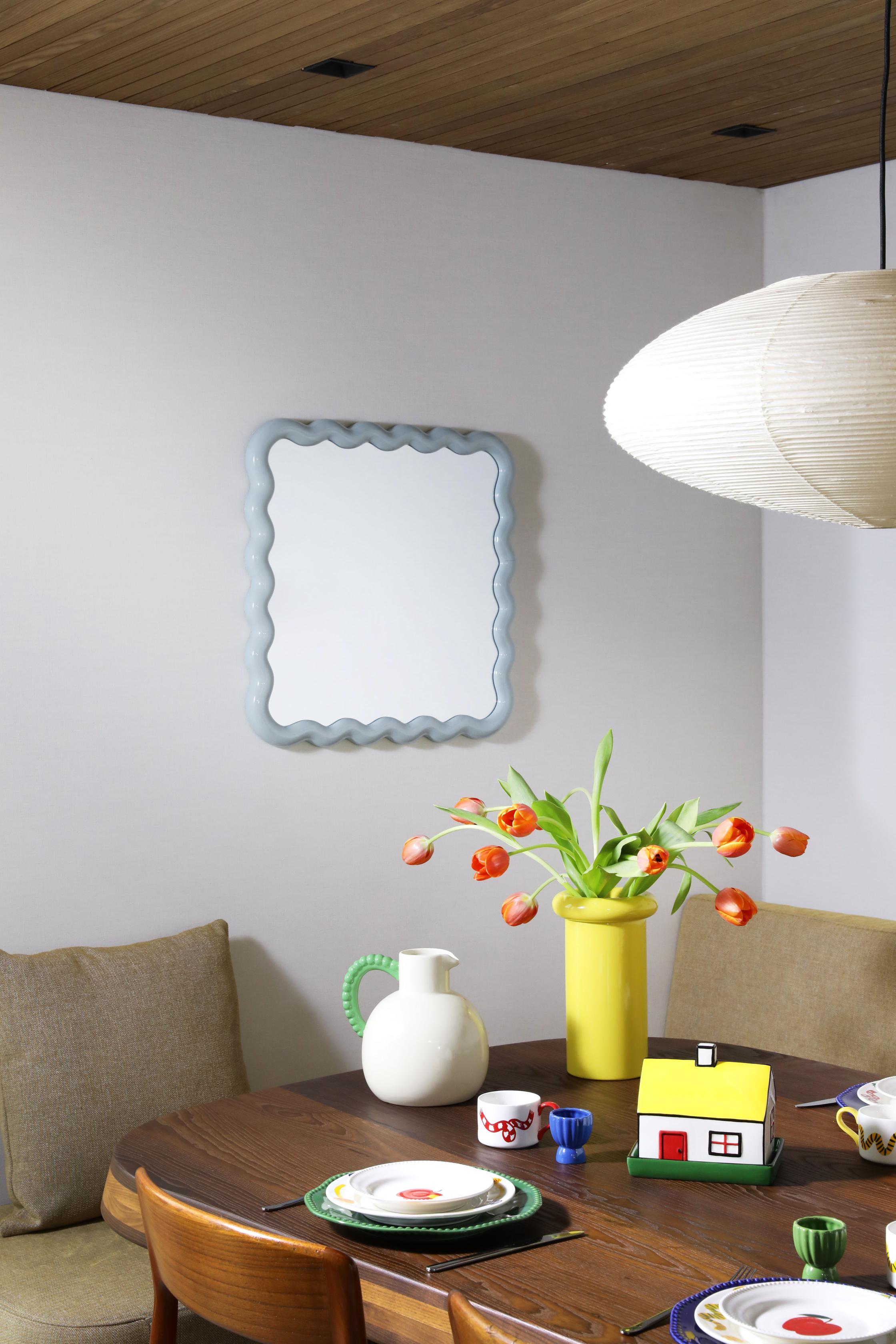 Váza TURBAN žlutá