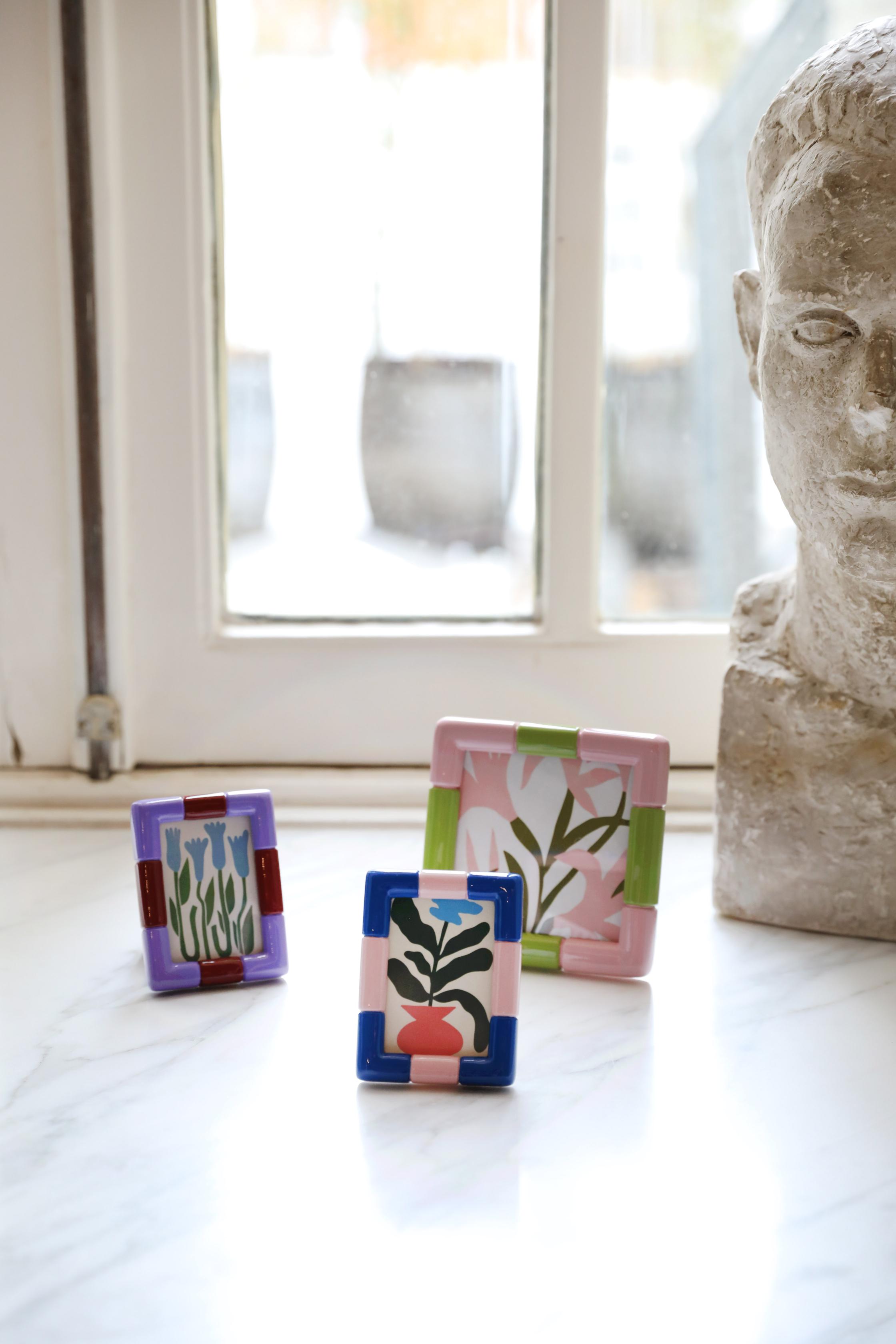 Rám na fotografie RIFT RECTANGLE liliový s fialovou