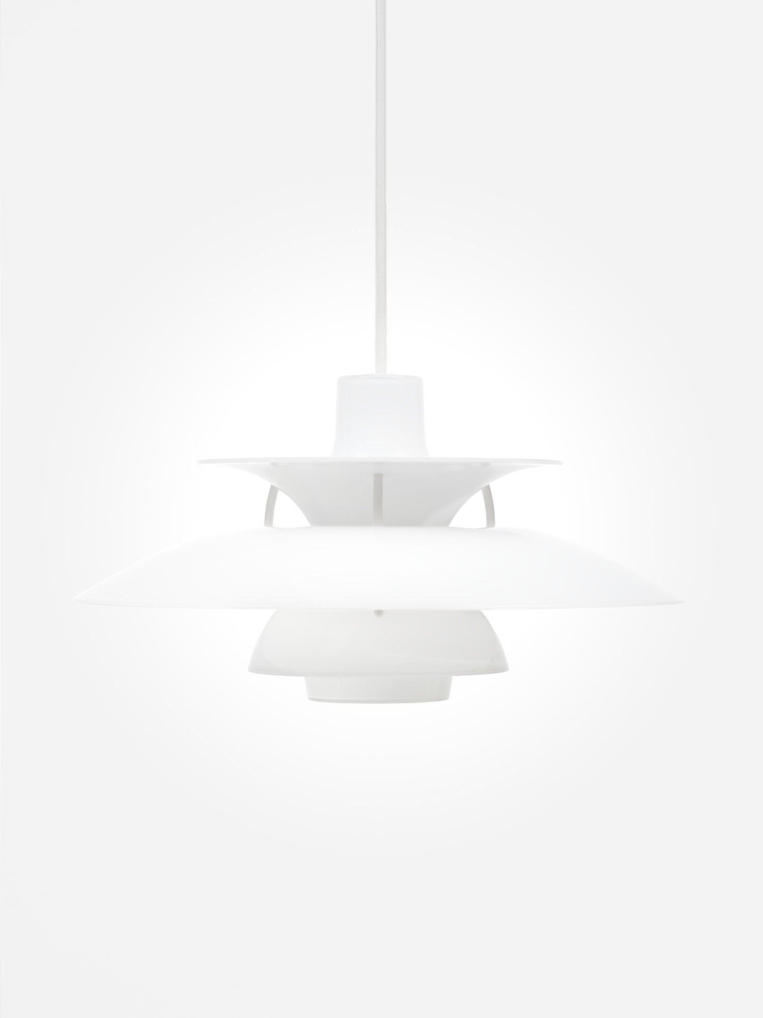 Lampa wisząca PH 5 OPAL biały – Louis Poulsen