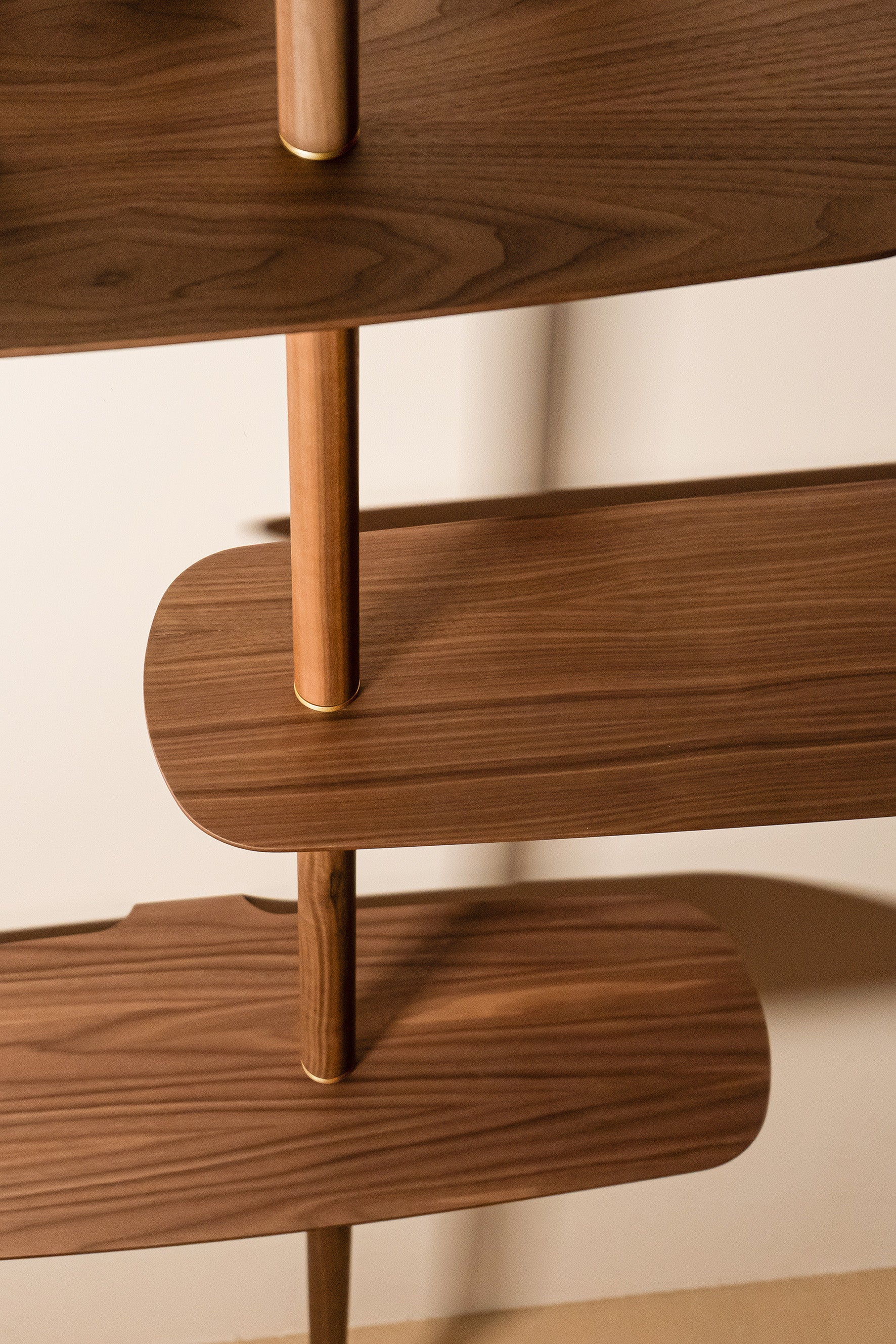 AXIS 2 Wall Shelf in Walnut Veneer