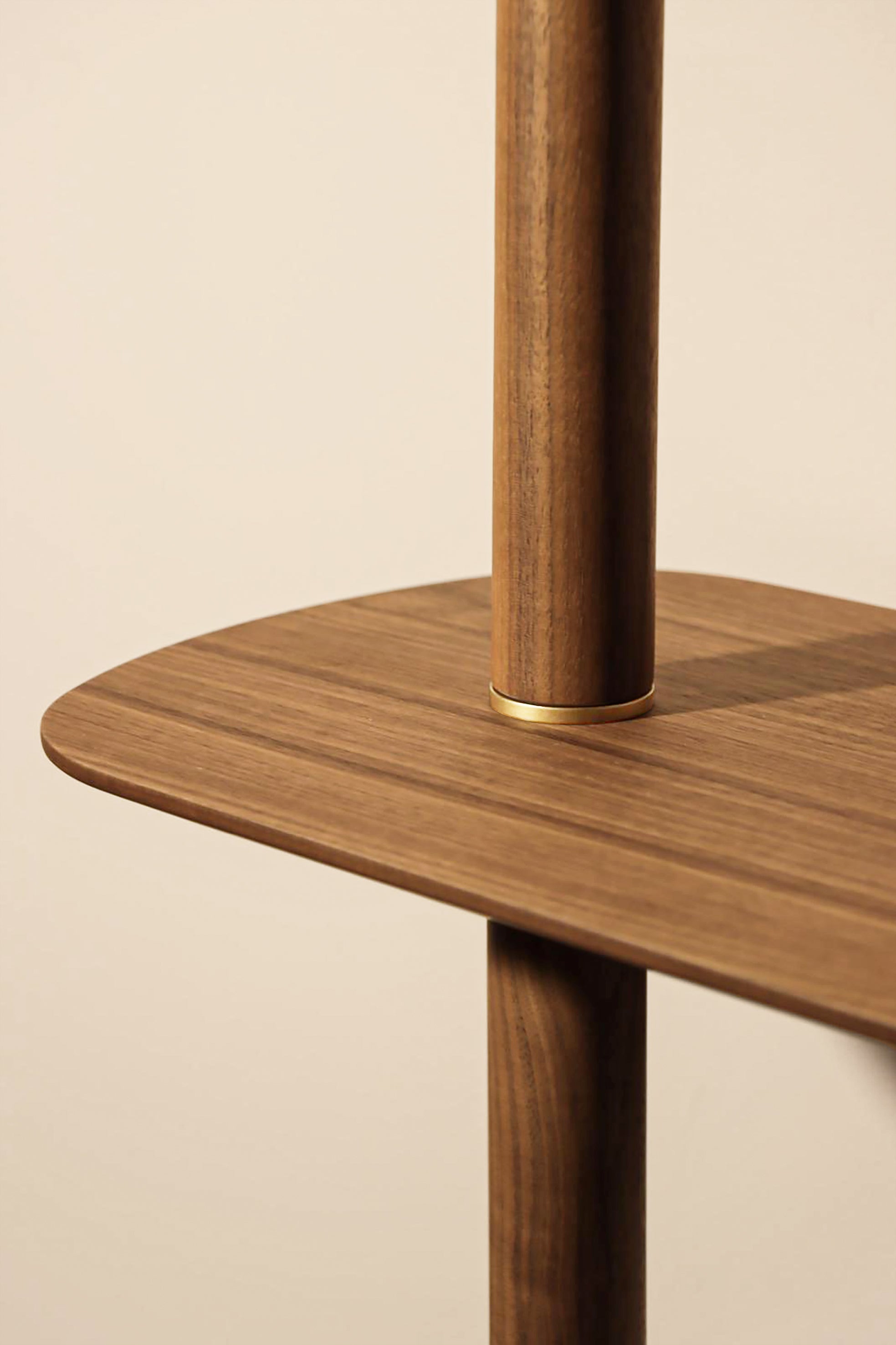 AXIS 2 Wall Shelf in Walnut Veneer