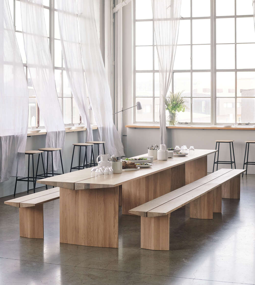 Lavice ALP z dubového dřeva