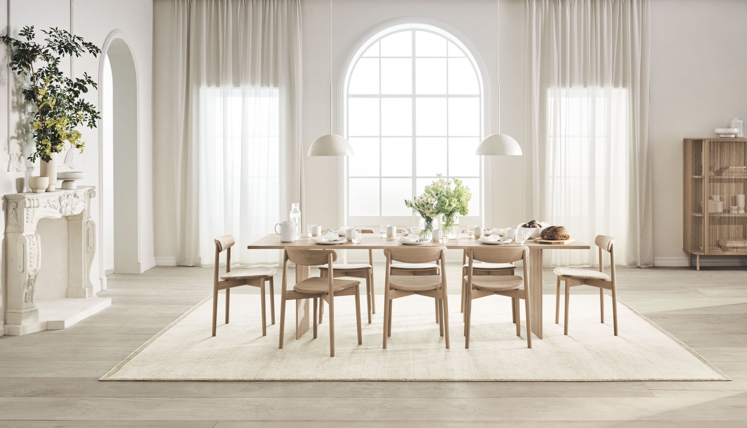 Vilde gray rug