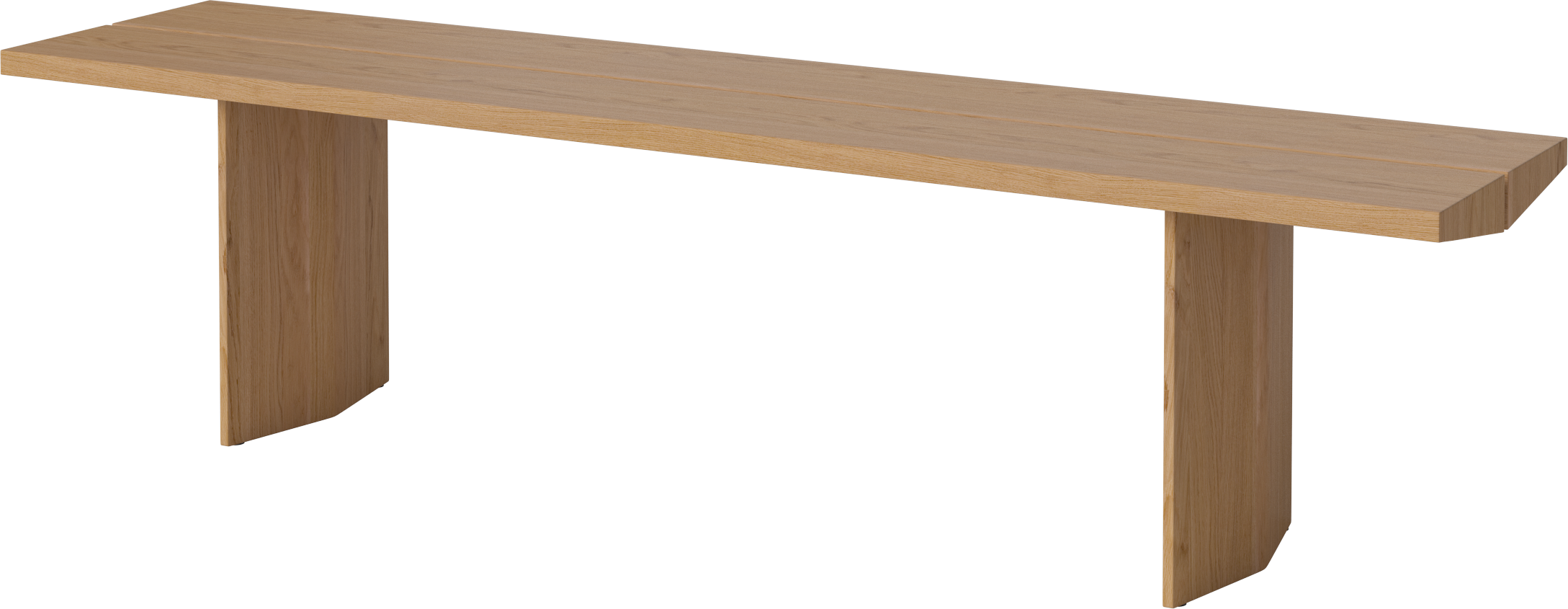 Lavice ALP z dubového dřeva