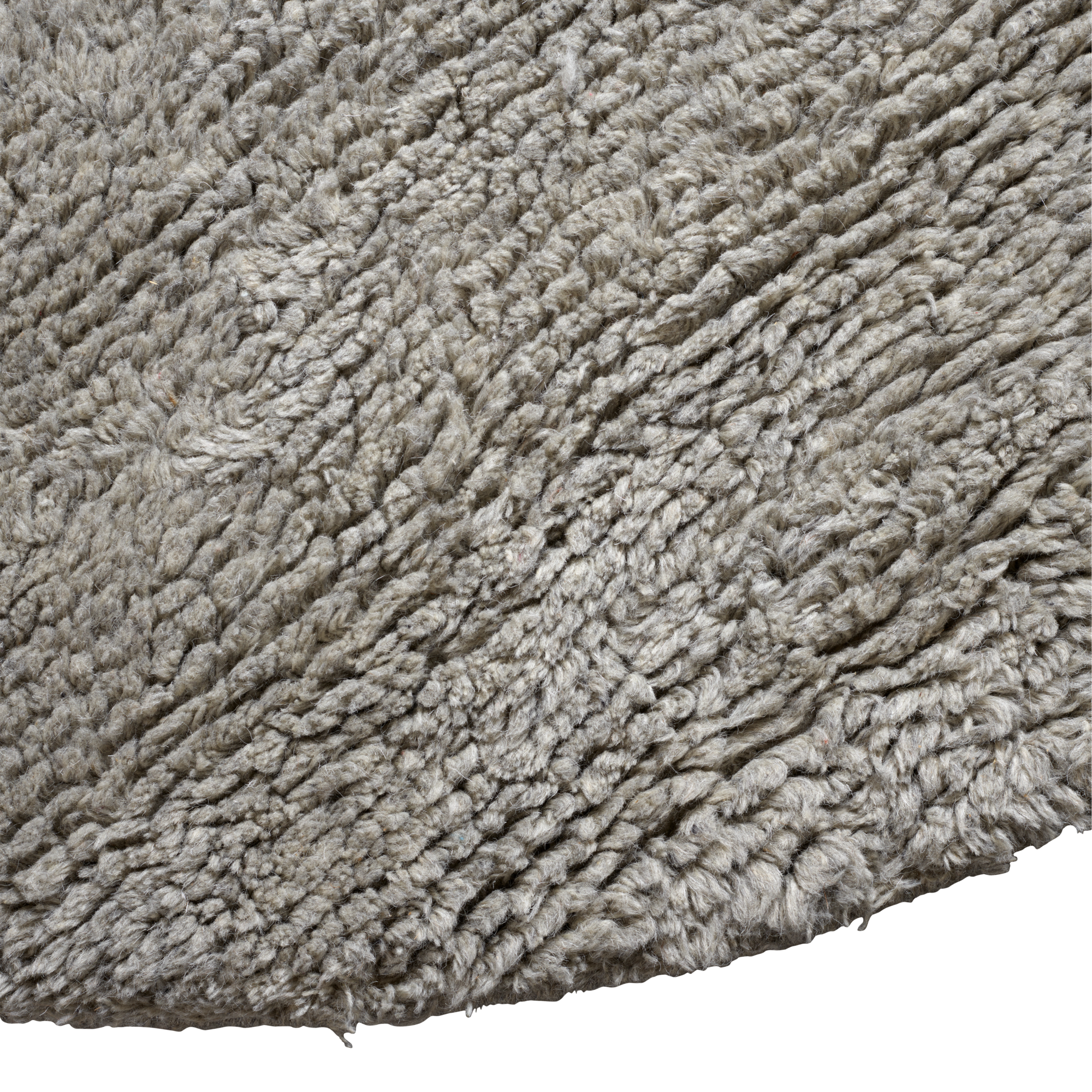 Kulatý koberec ALVE šedý